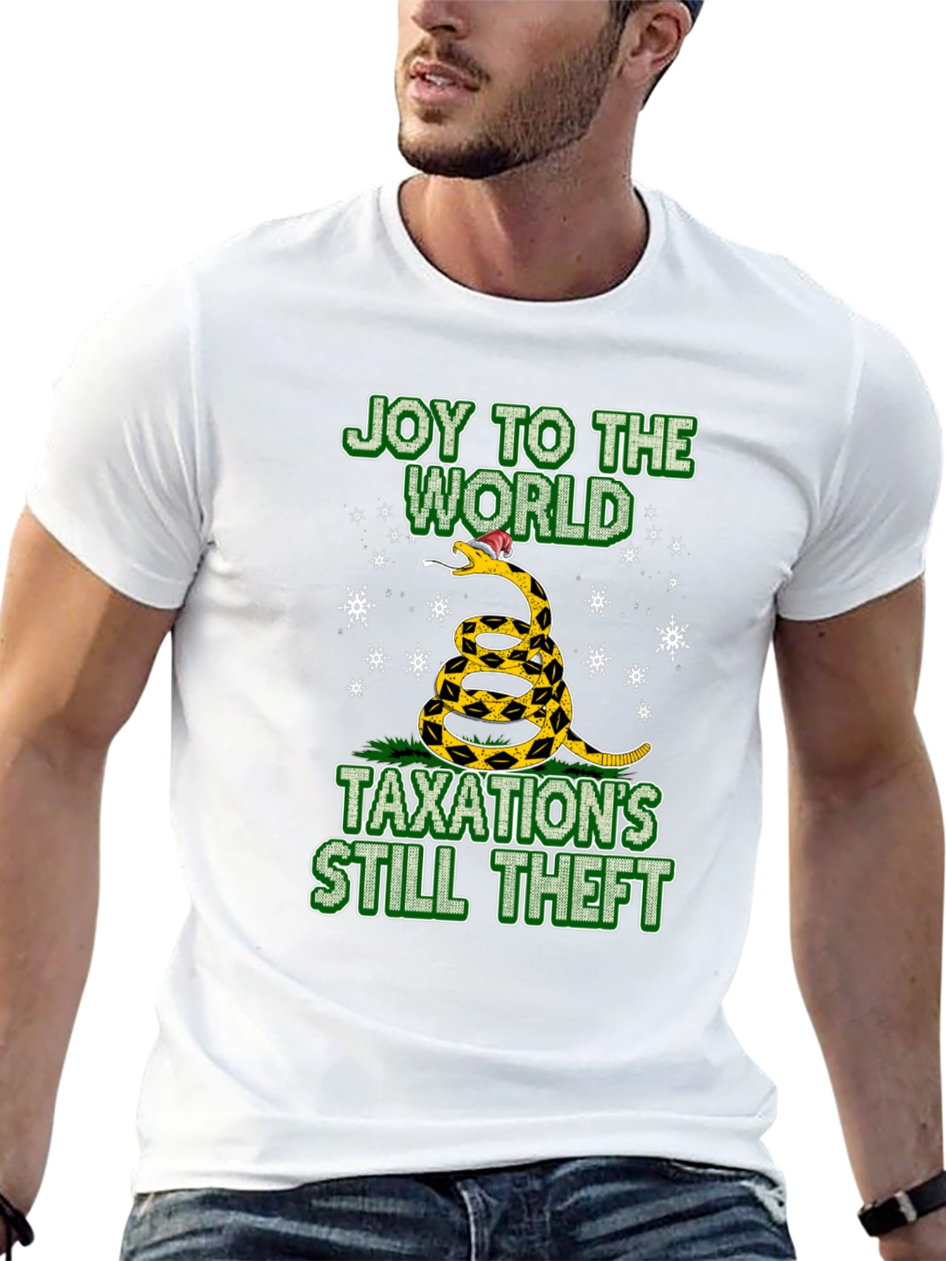 Joy to the World Taxations Still Theft T-Shirt