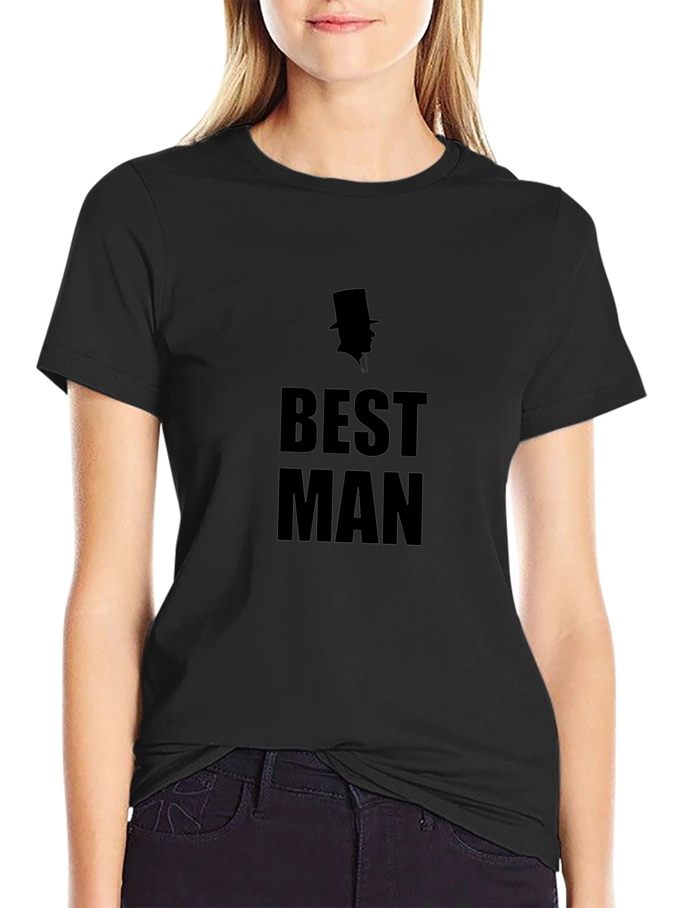 Best Man Graphic Tee - Wedding Party Apparel
