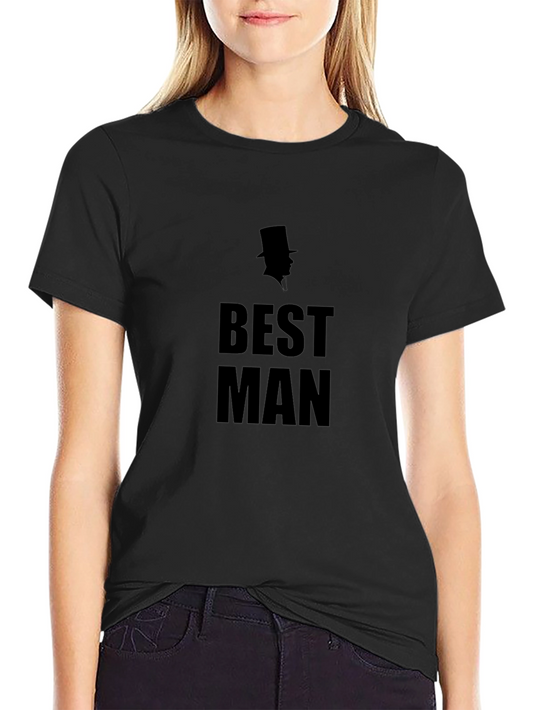 Best Man Graphic Tee - Wedding Party Apparel