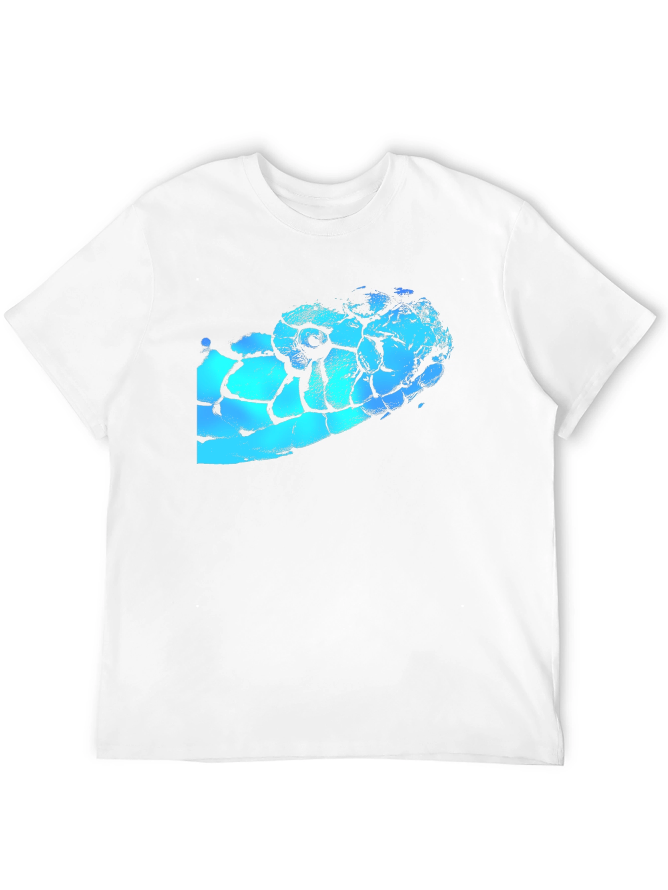 Snake Head Graphic Black T-Shirt