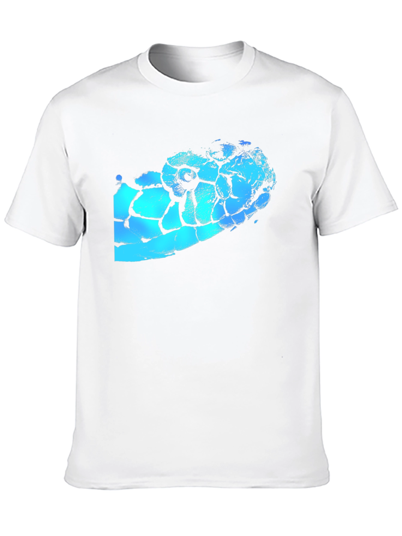 Snake Head Graphic Black T-Shirt