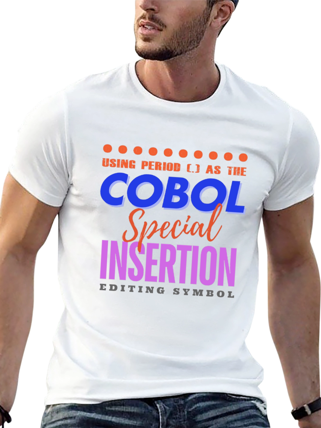 COBOL Special Insertion Editing Symbol T-Shirt