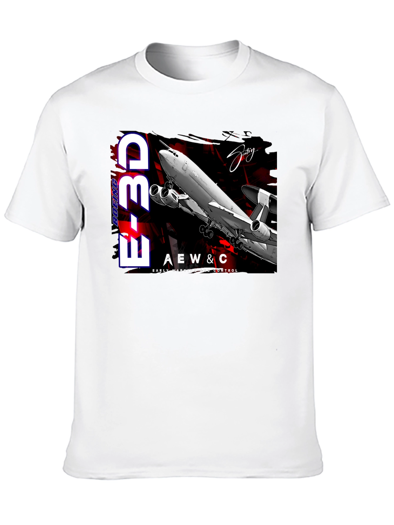 Boeing E-3D AEW&C T-Shirt - Early Warning & Control