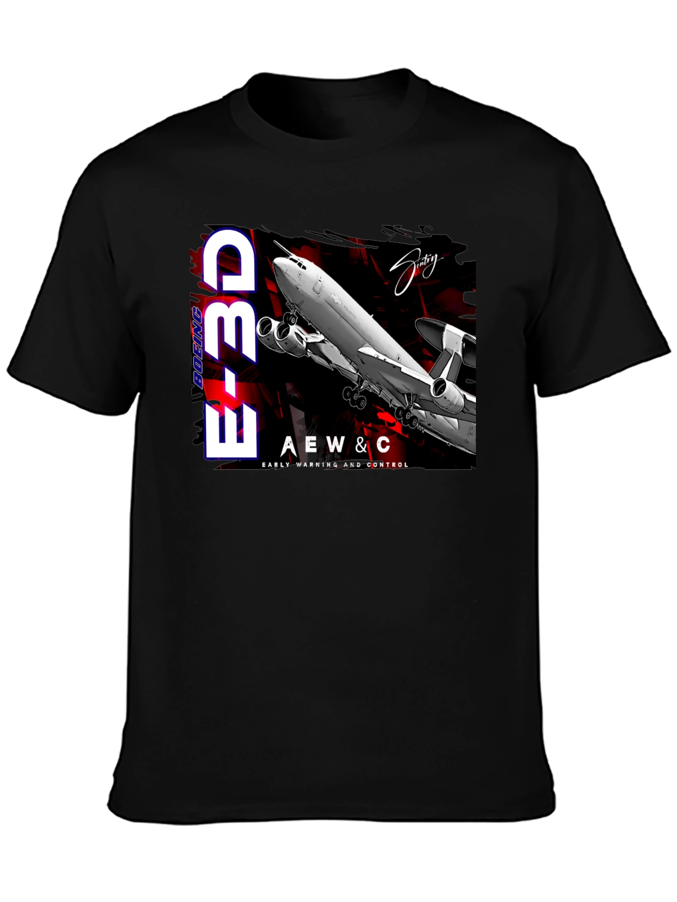 Boeing E-3D AEW&C T-Shirt - Early Warning & Control