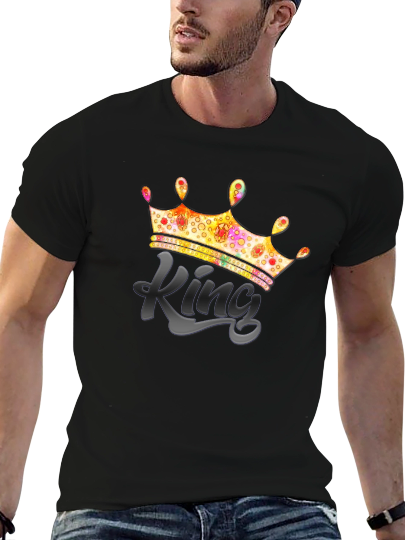 King Crown Graphic T-Shirt - Mens Tee