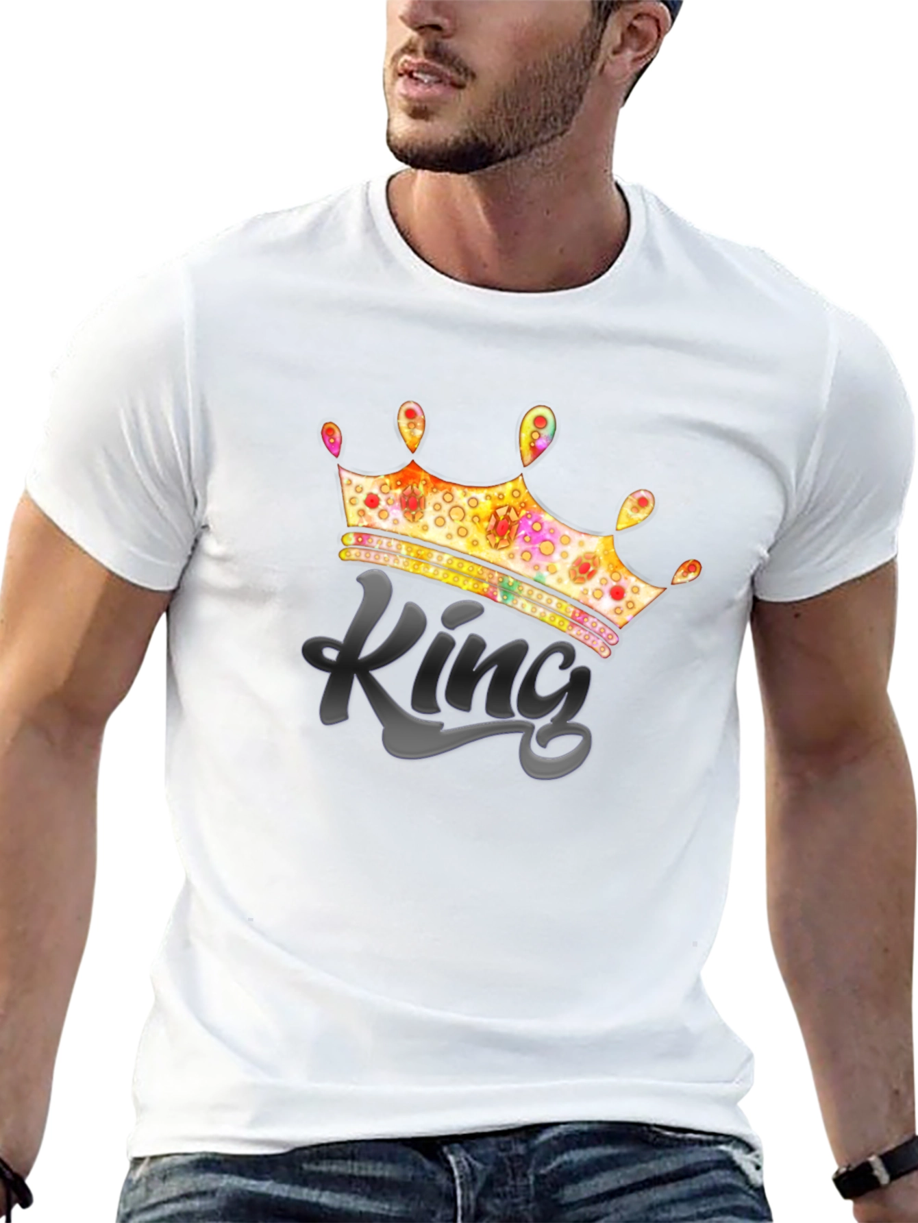 King Crown Graphic T-Shirt - Mens Tee