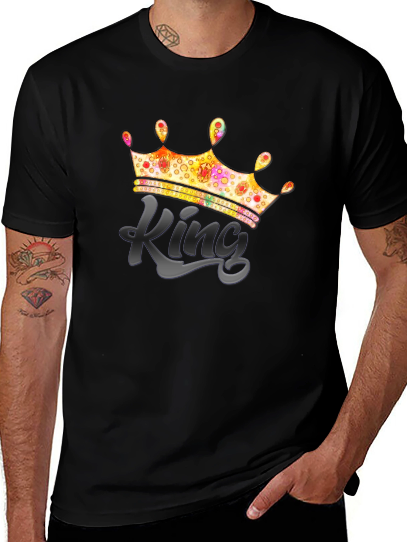 King Crown Graphic T-Shirt - Mens Tee