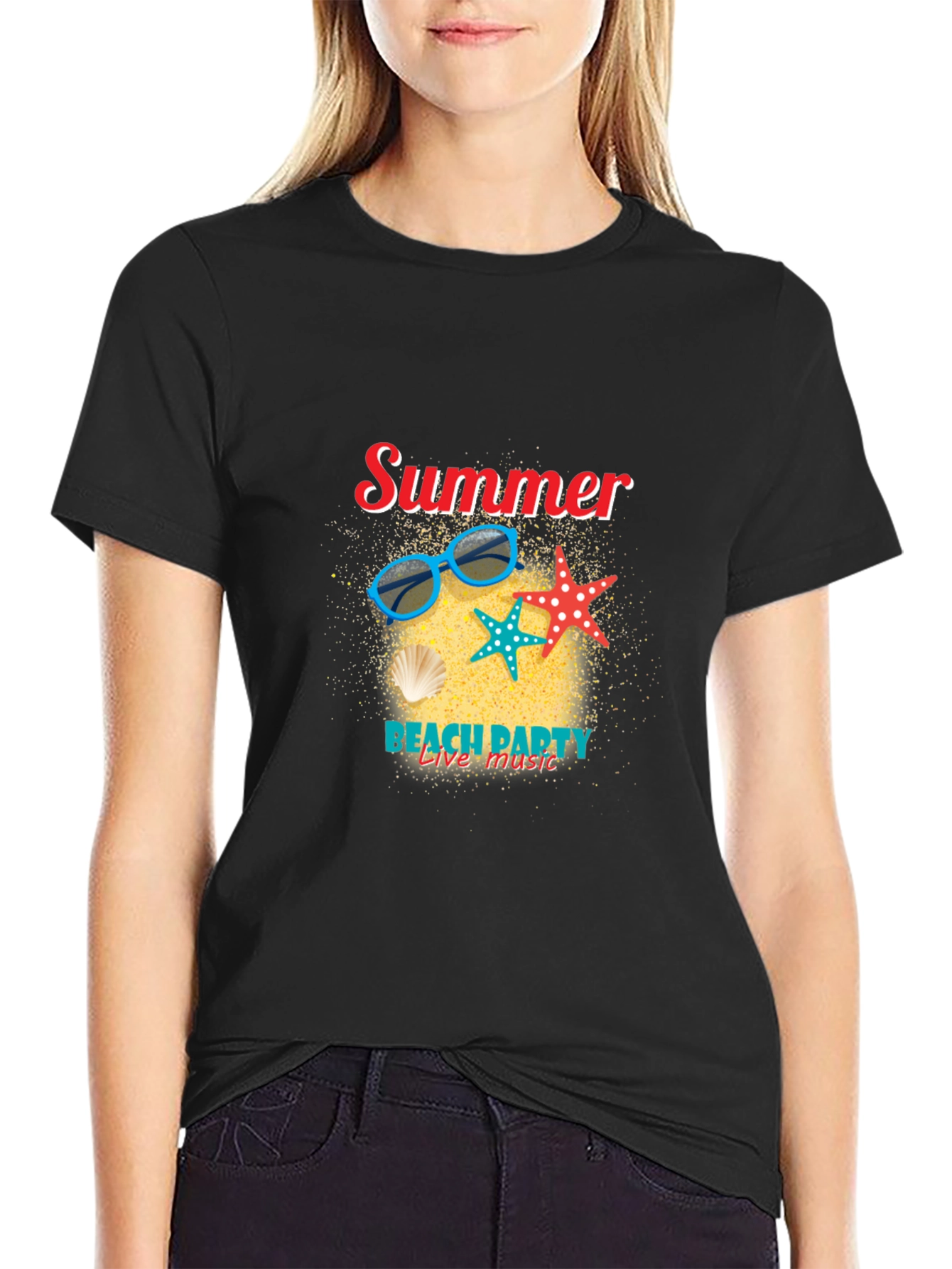 Summer Beach Party T-Shirt - Cool Graphic Tee