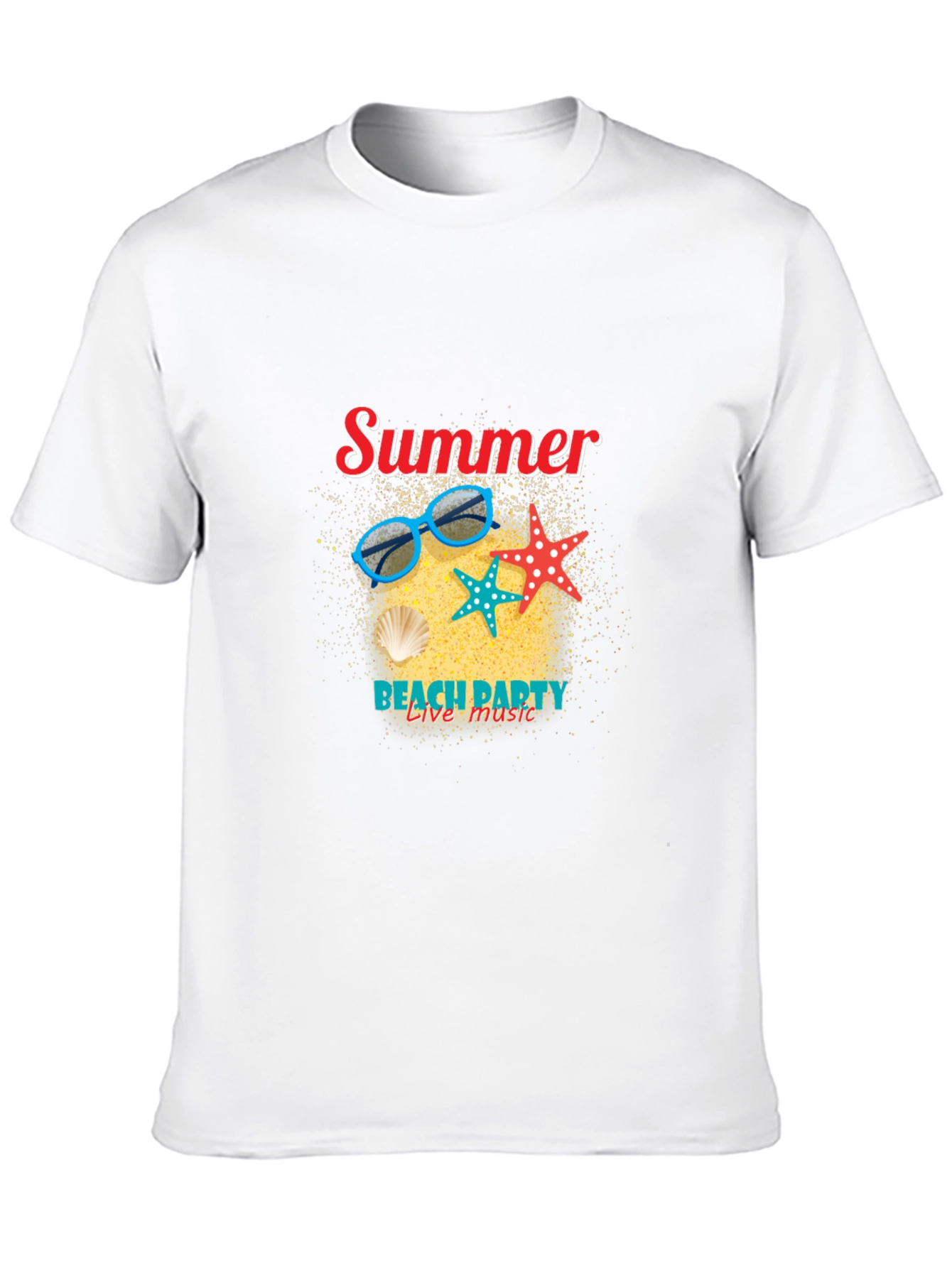 Summer Beach Party T-Shirt - Cool Graphic Tee
