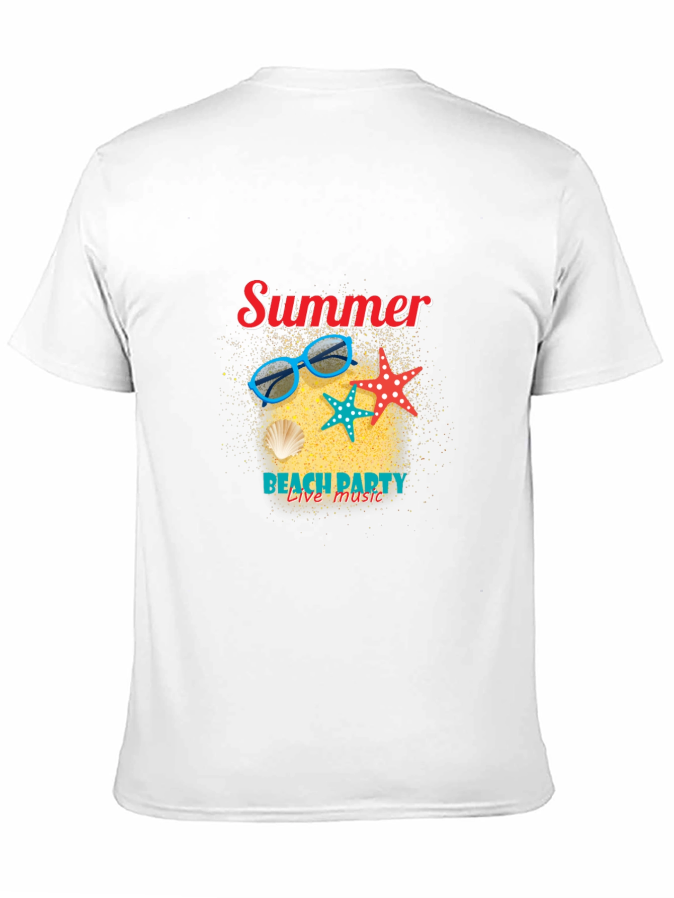 Summer Beach Party T-Shirt - Cool Graphic Tee