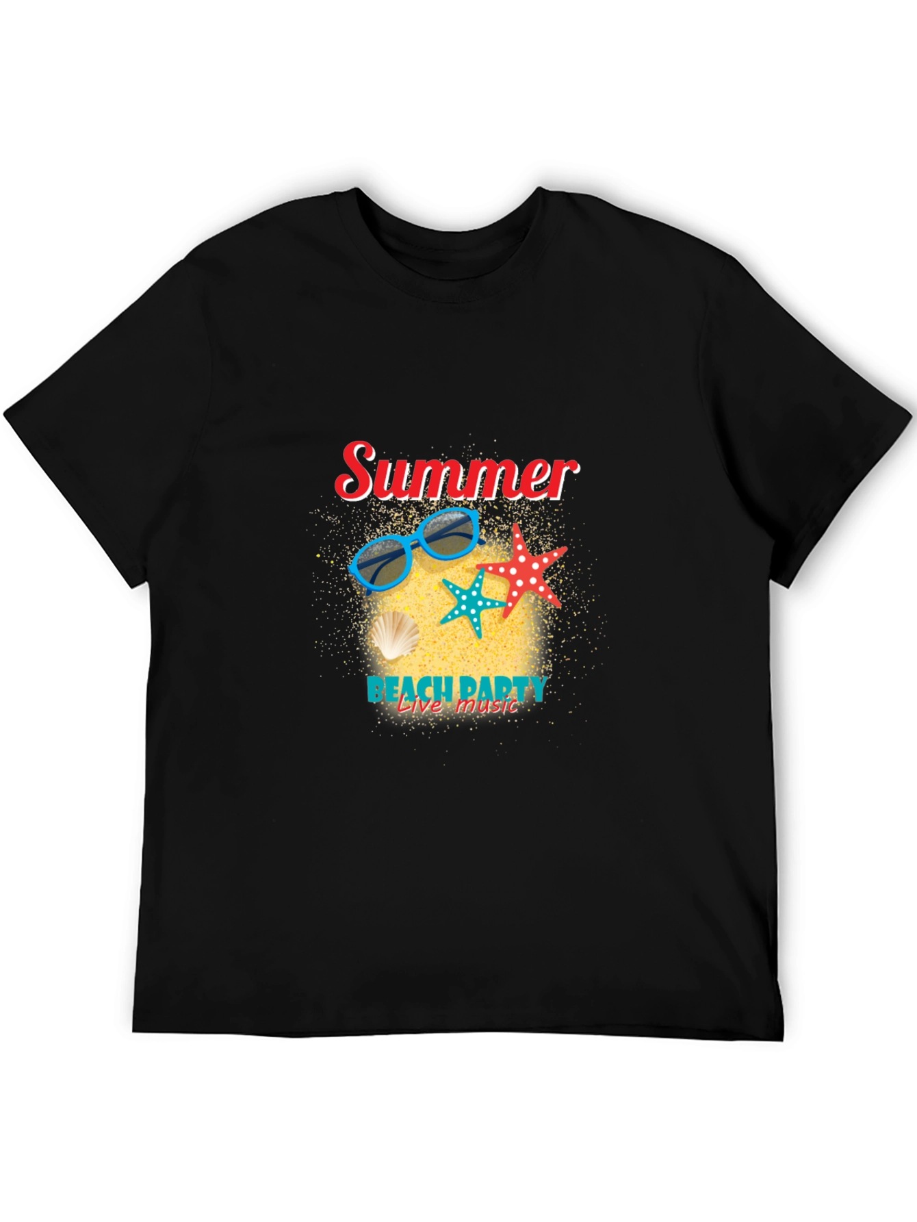 Summer Beach Party T-Shirt - Cool Graphic Tee