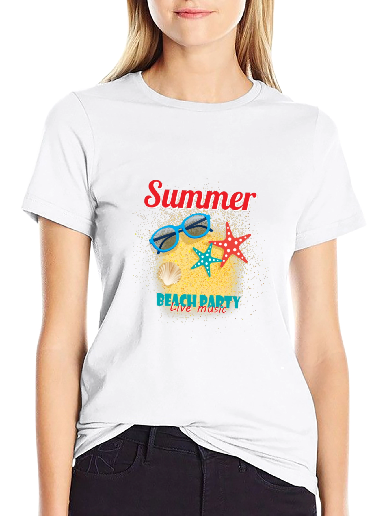 Summer Beach Party T-Shirt - Cool Graphic Tee