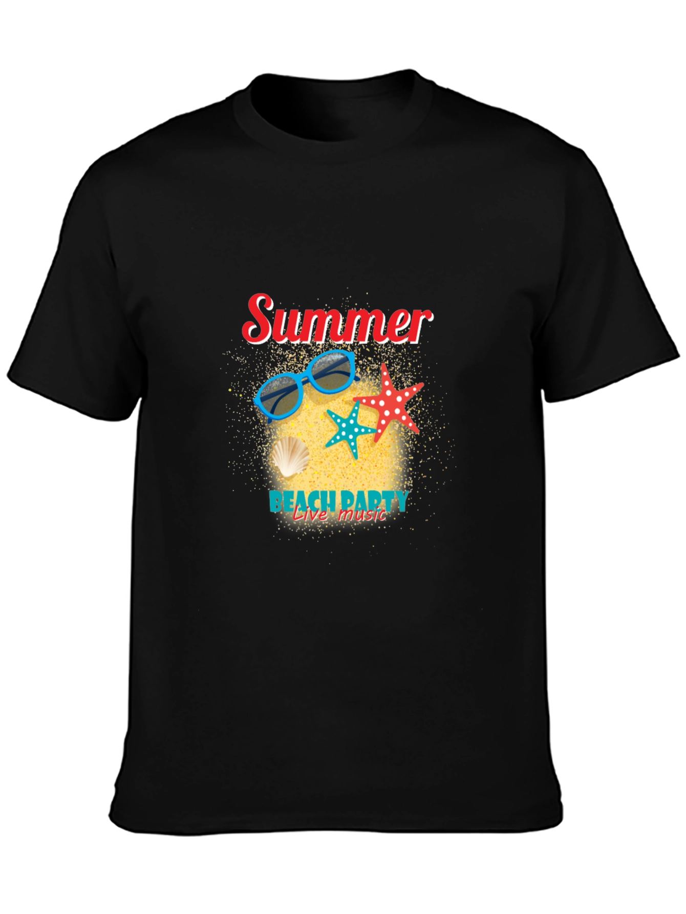 Summer Beach Party T-Shirt - Cool Graphic Tee