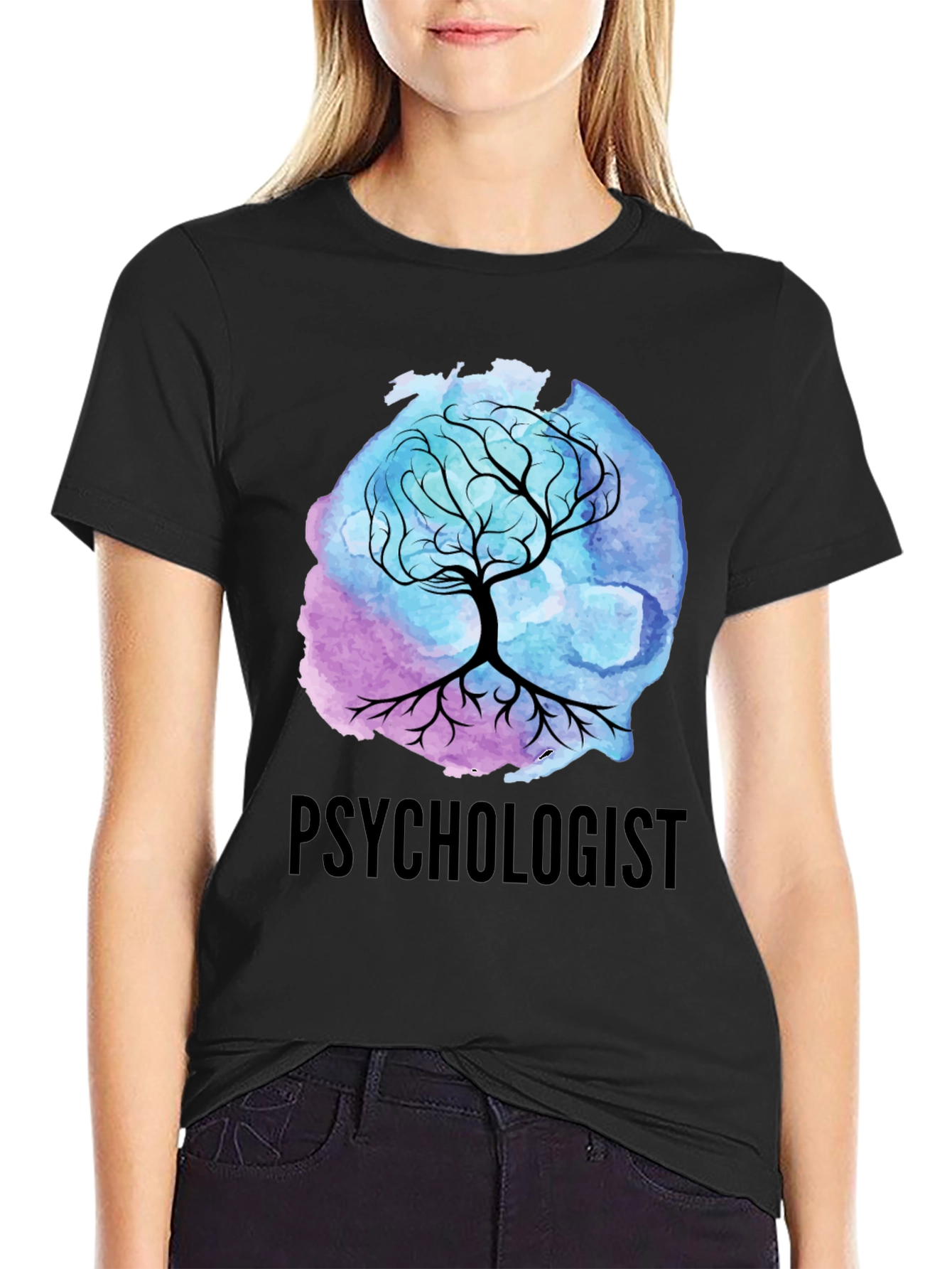 Psychologist Tree of Life Graphic T-Shirt
