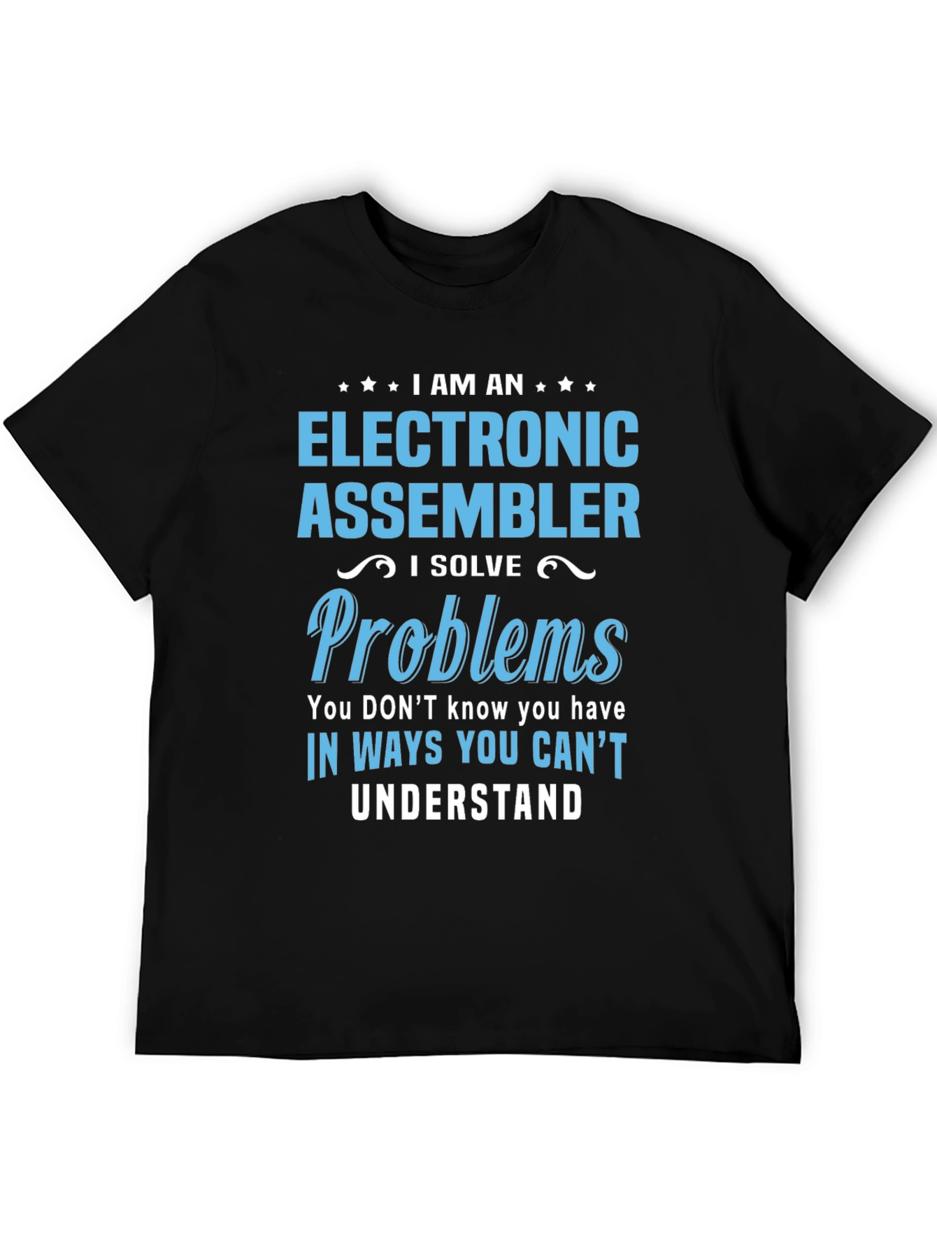 Electronic Assembler T-Shirt - Problem Solver Tee