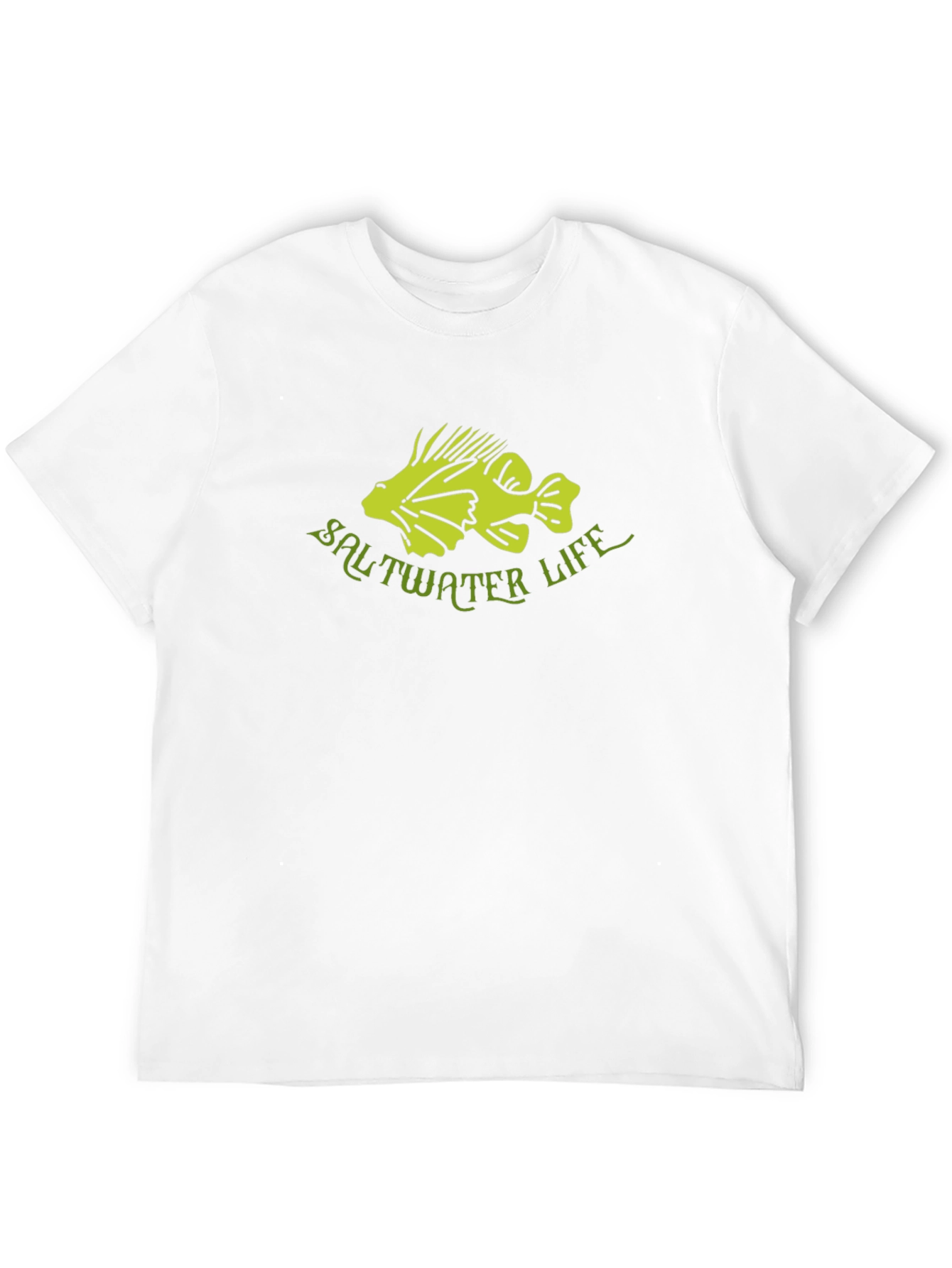 Saltwater Life Black Graphic Tee