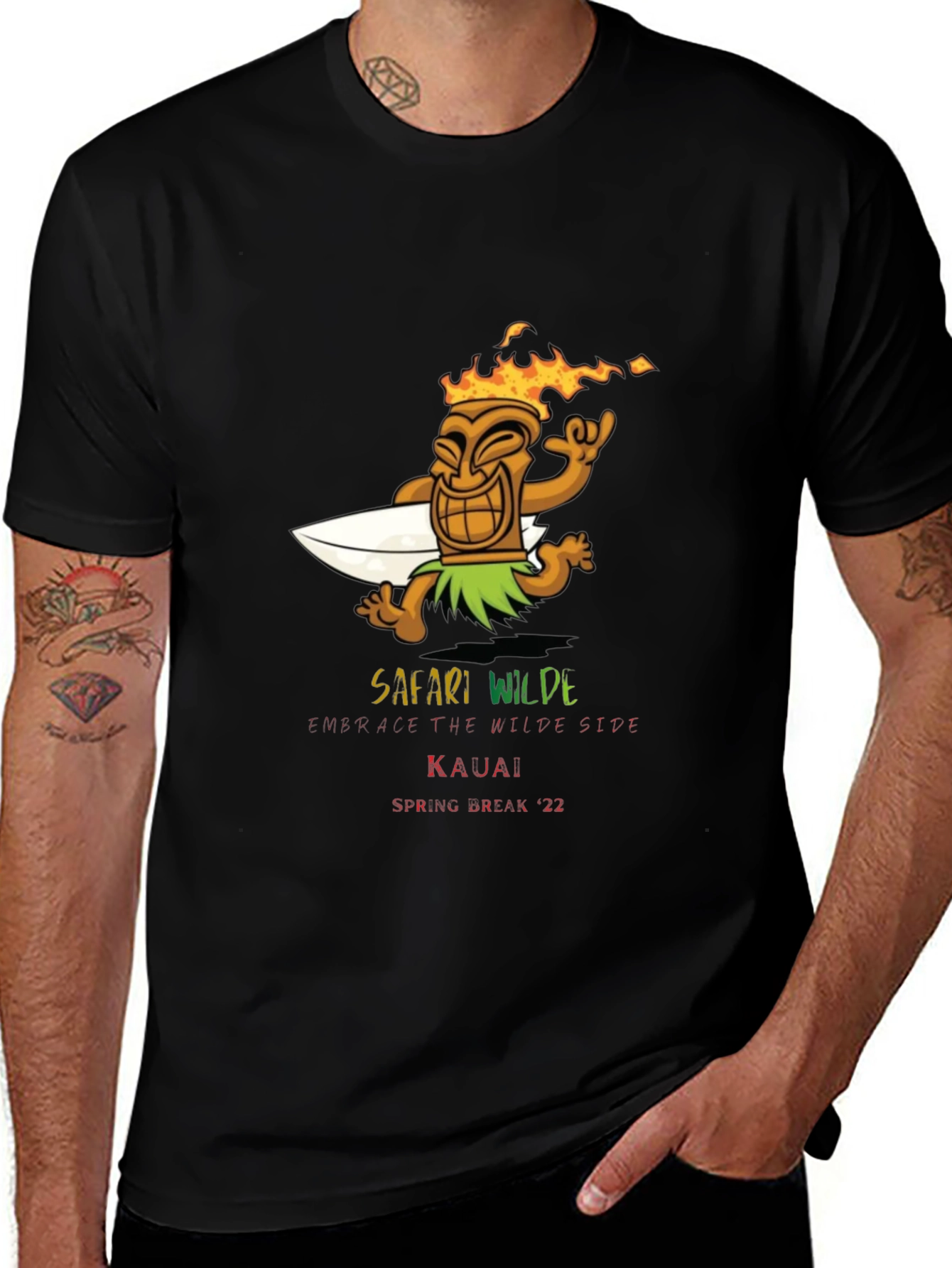 Safari Wilde T-Shirt: Kauai Spring Break 22