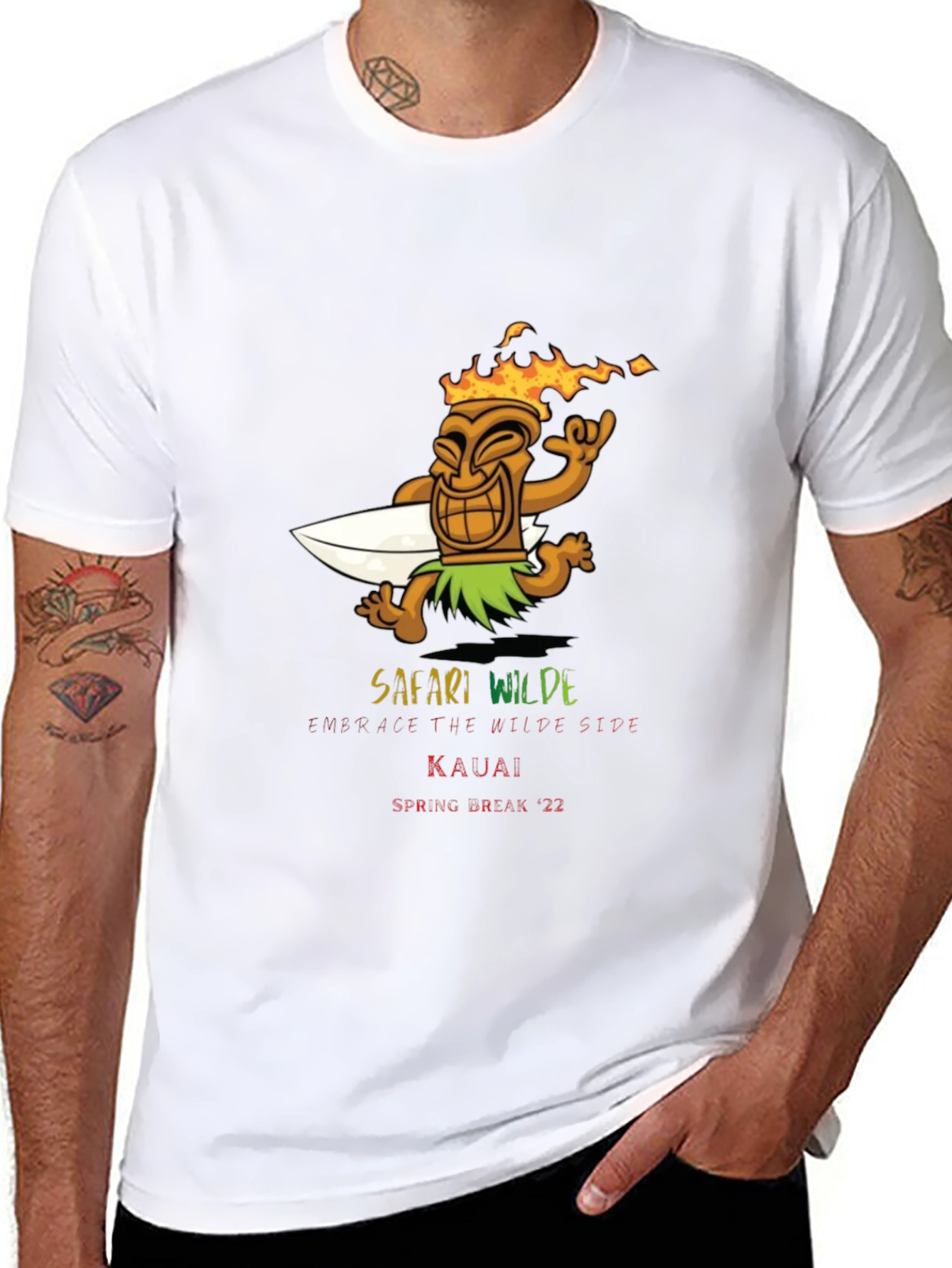 Safari Wilde T-Shirt: Kauai Spring Break 22