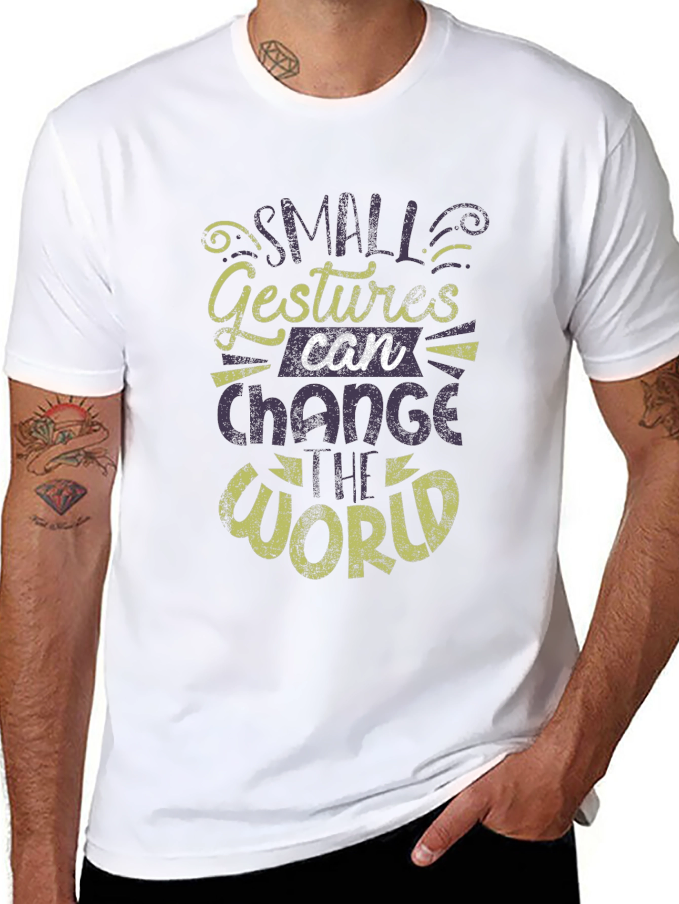 Small Gestures T-Shirt - Change the World