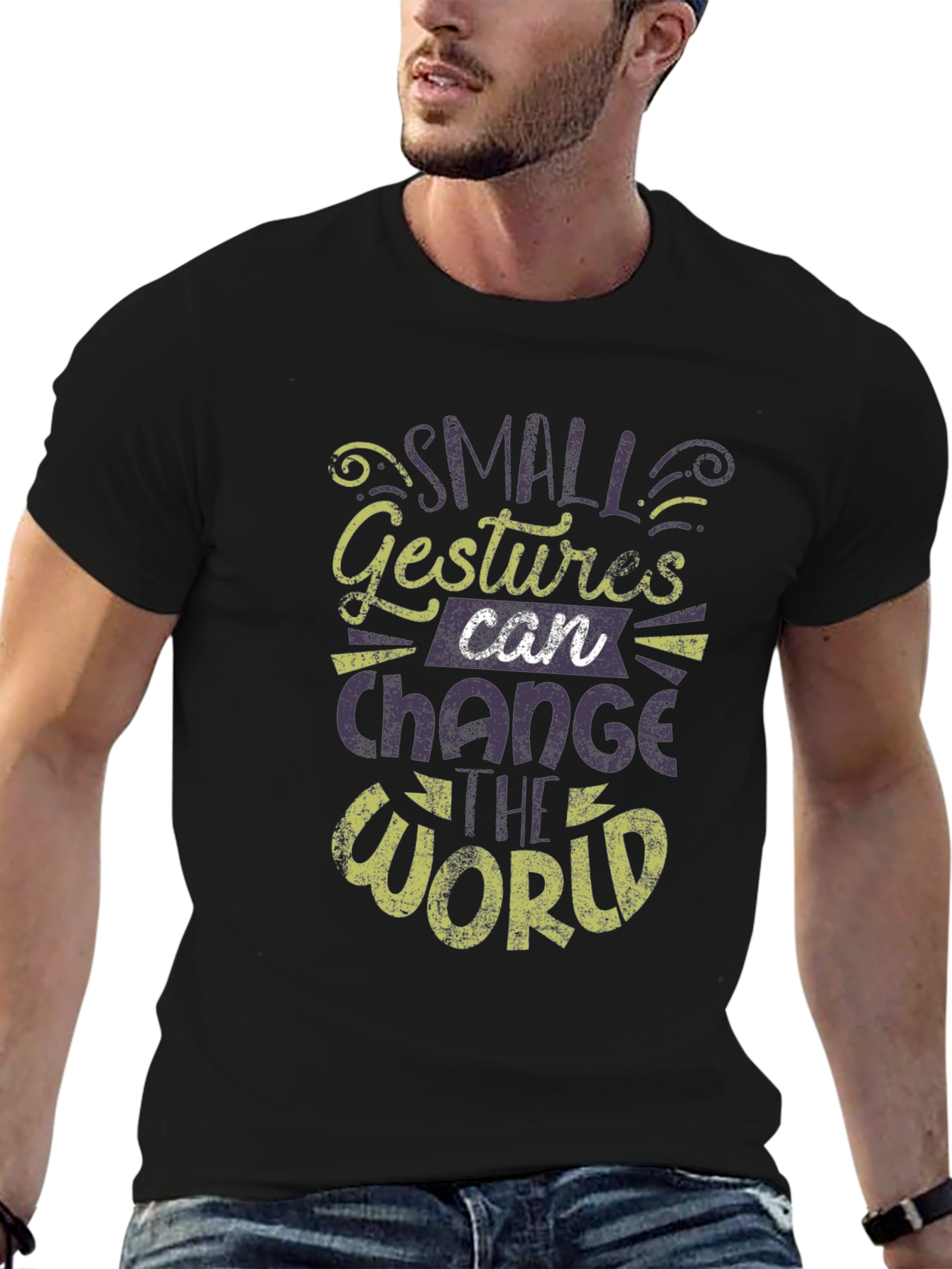 Small Gestures T-Shirt - Change the World