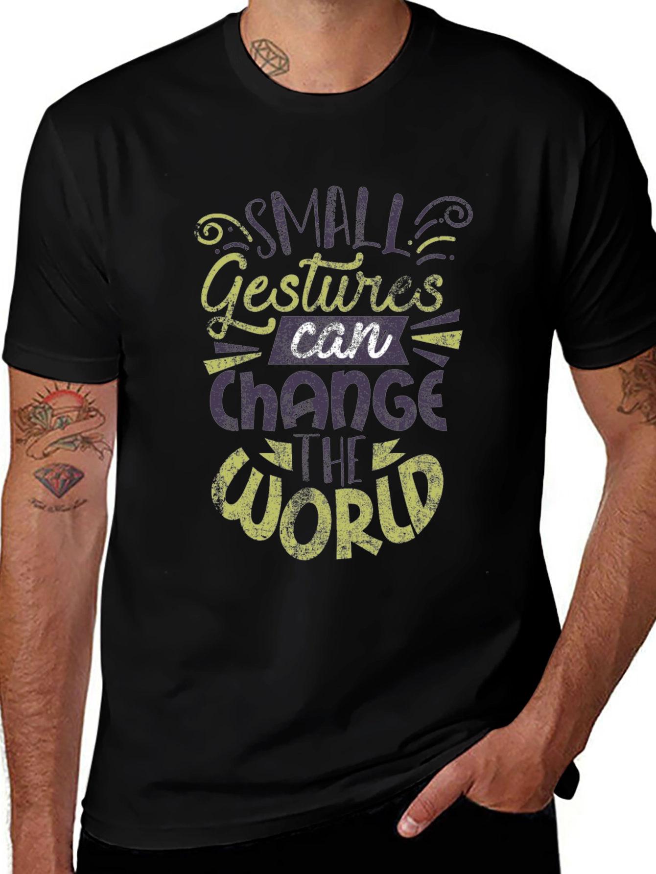 Small Gestures T-Shirt - Change the World