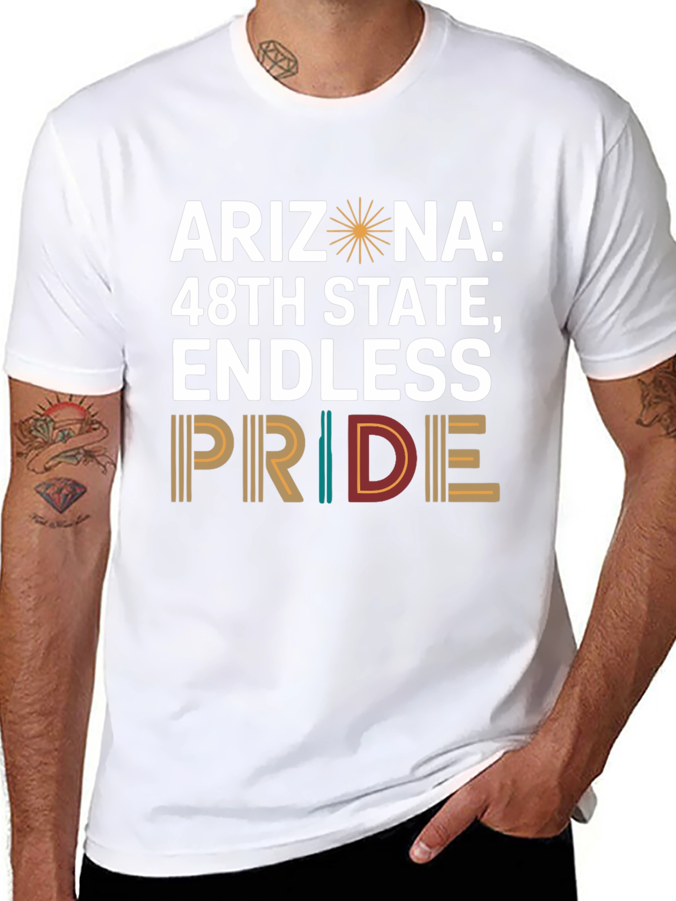 Arizona 48th State Pride Graphic T-Shirt