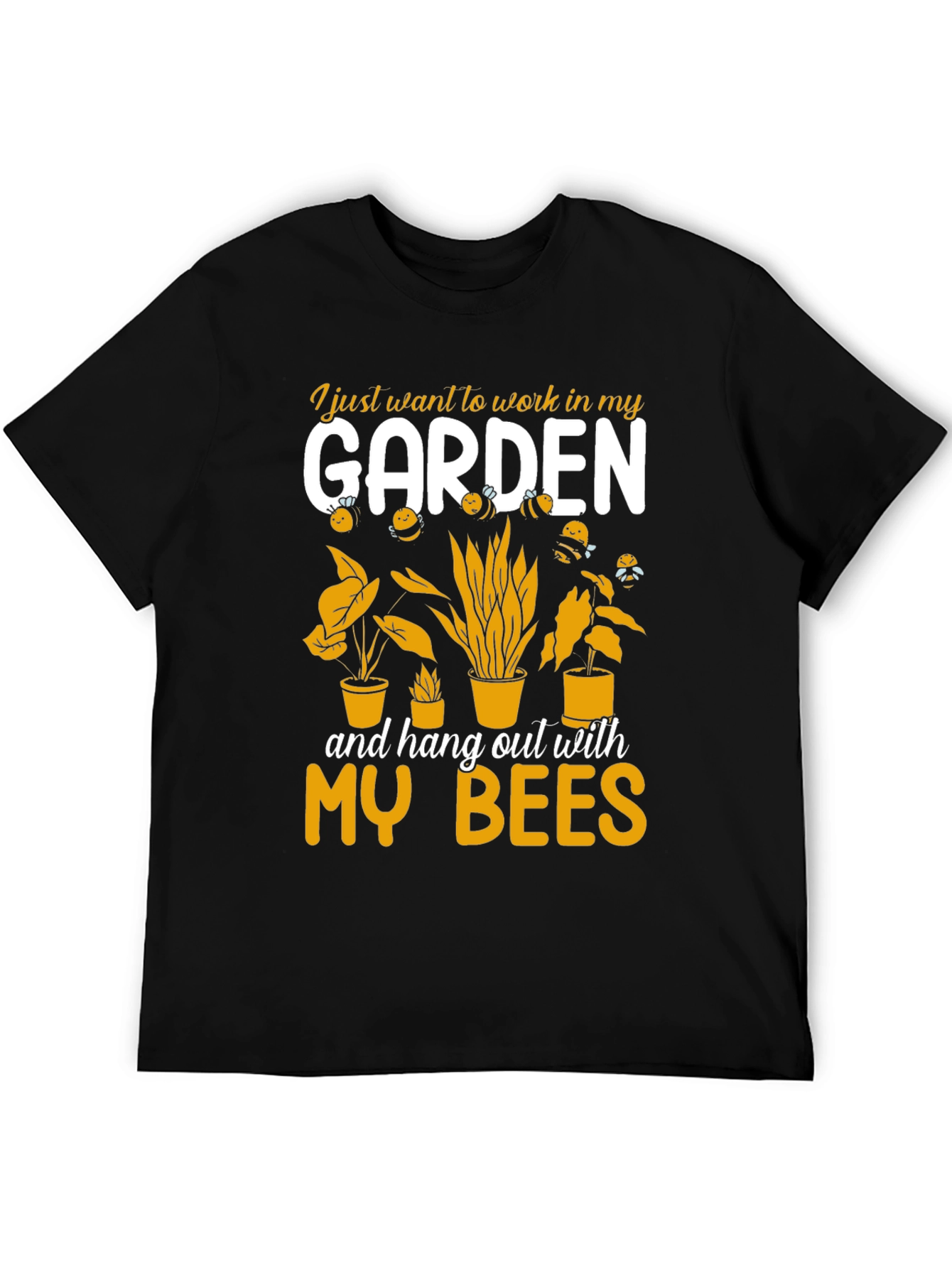 Garden & Bees Graphic T-Shirt