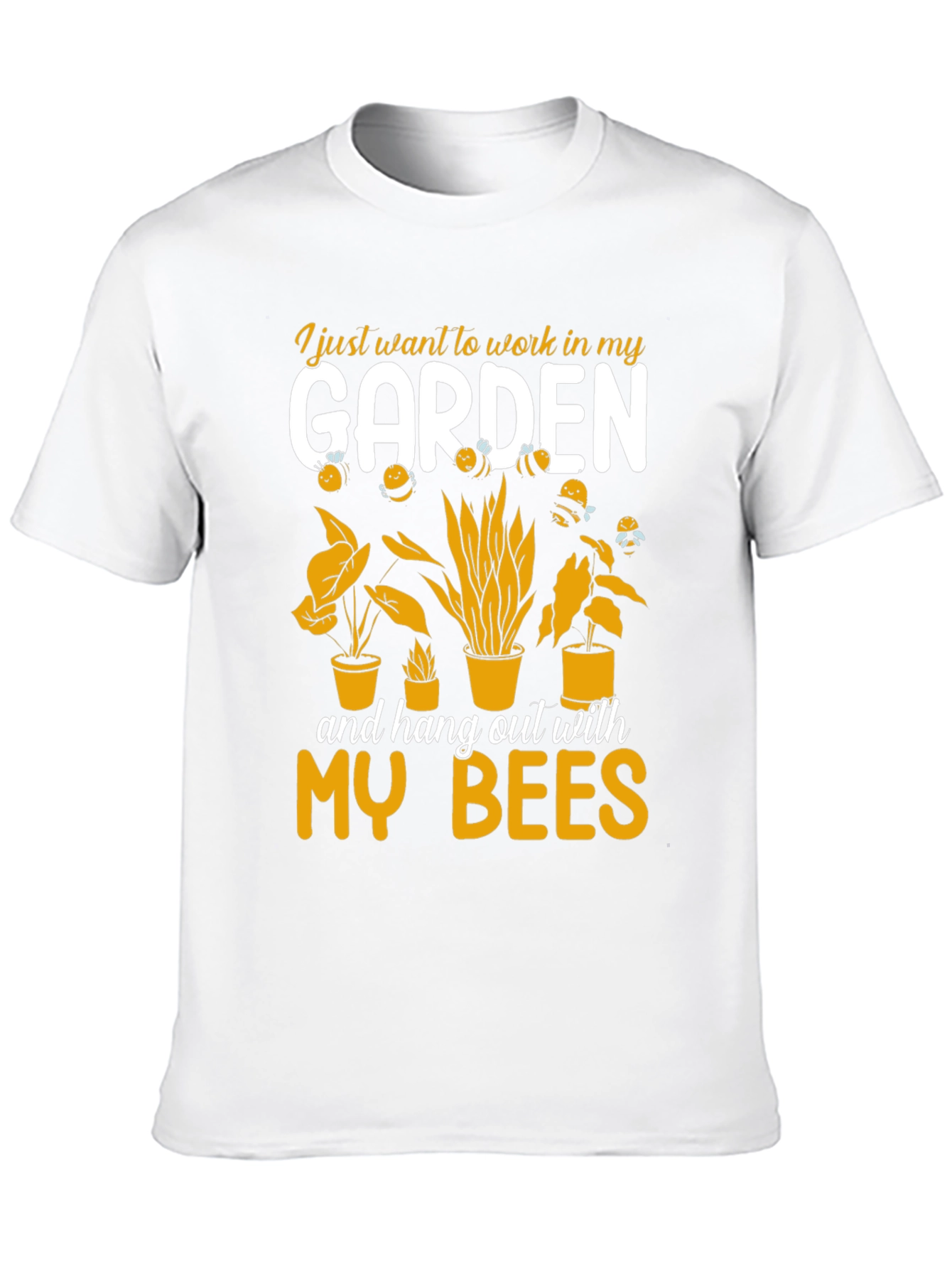 Garden & Bees Graphic T-Shirt