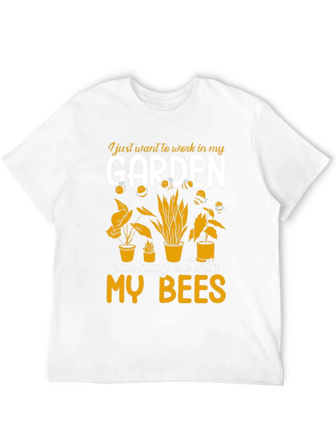 Garden & Bees Graphic T-Shirt