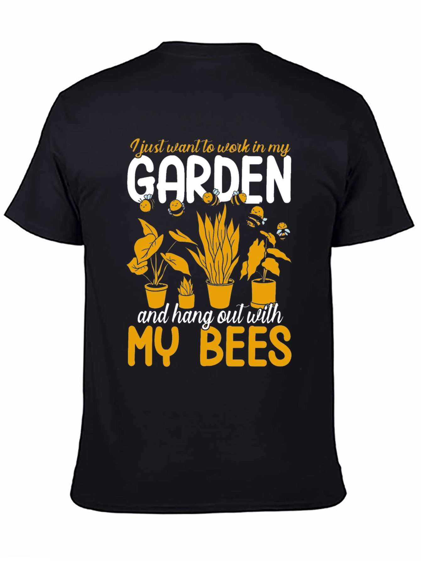 Garden & Bees Graphic T-Shirt