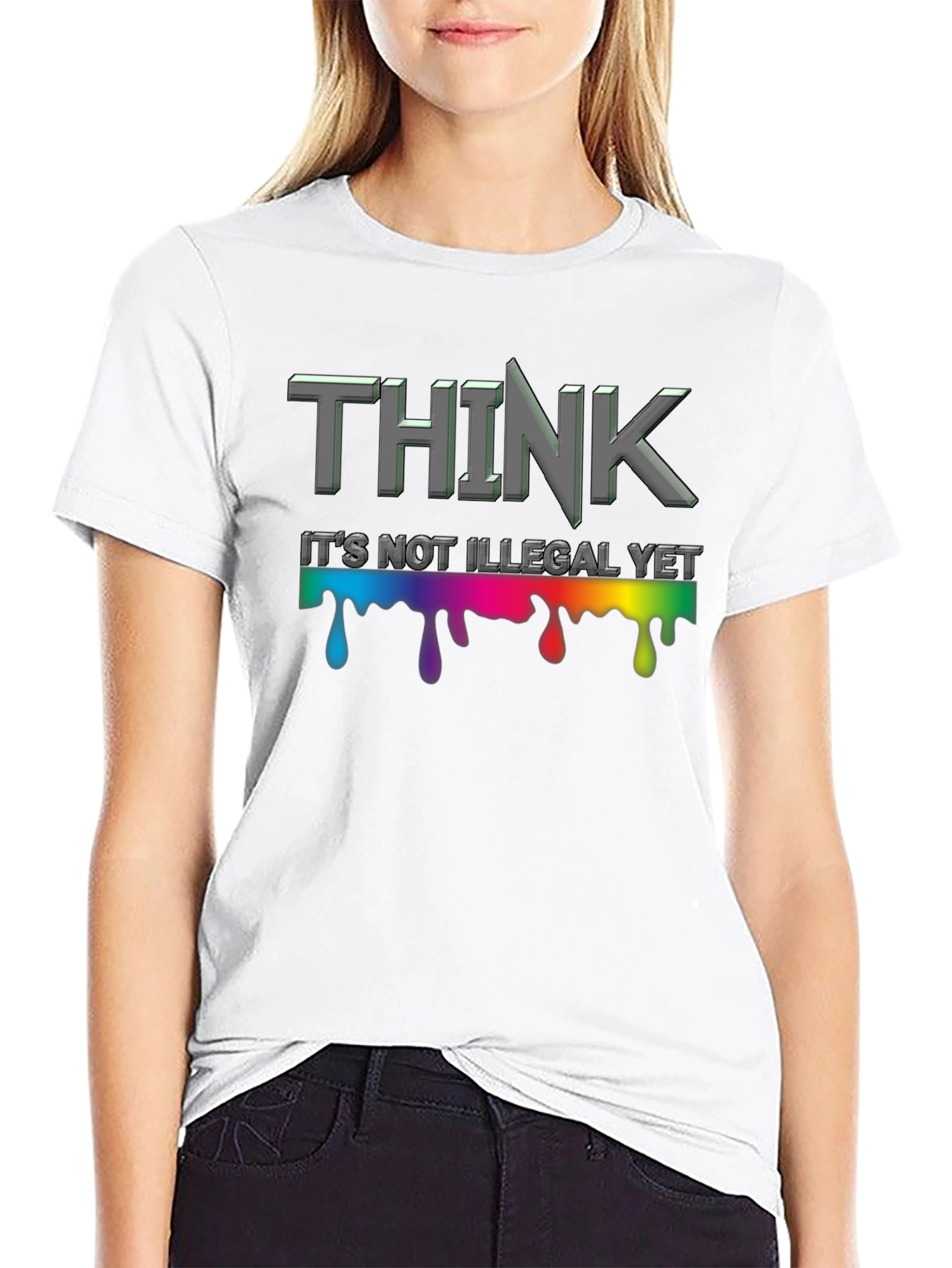 Think Its Not Illegal Yet Graphic Tee