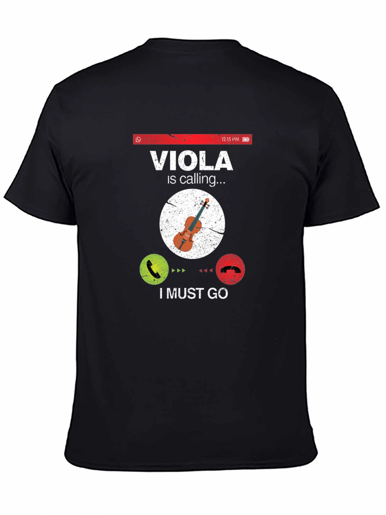 Viola Calling T-Shirt - Musician Novelty Tee