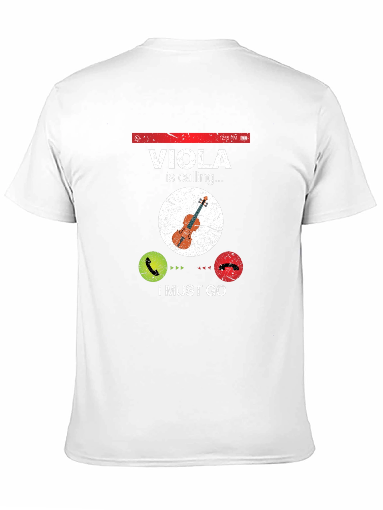 Viola Calling T-Shirt - Musician Novelty Tee
