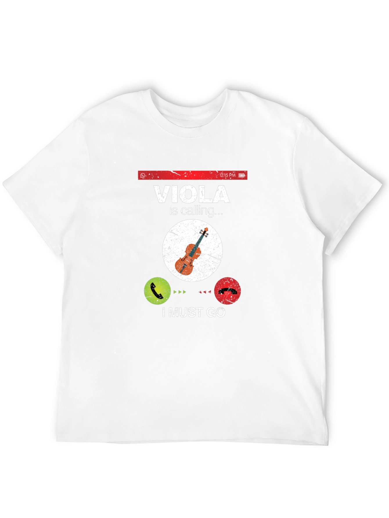 Viola Calling T-Shirt - Musician Novelty Tee