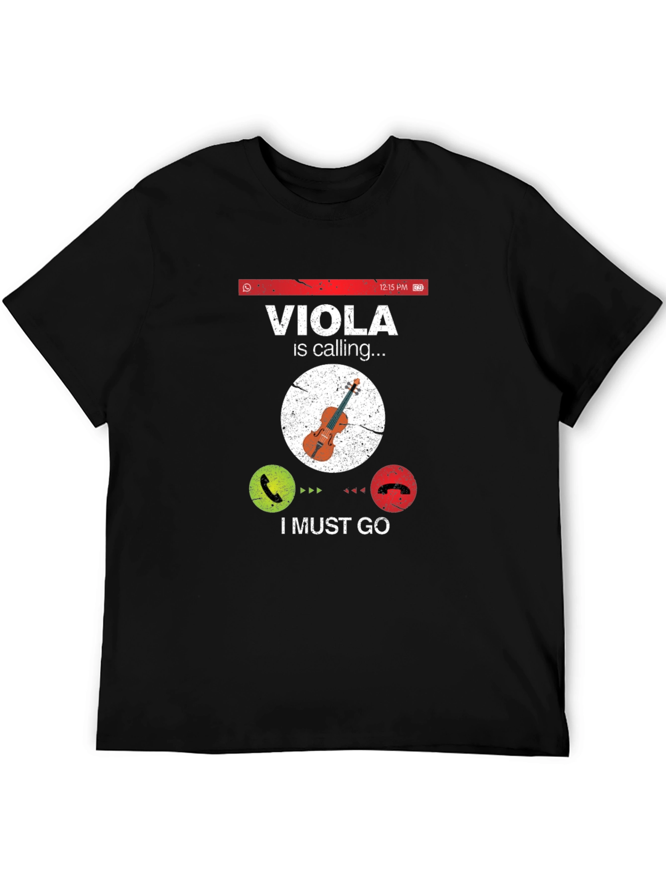 Viola Calling T-Shirt - Musician Novelty Tee