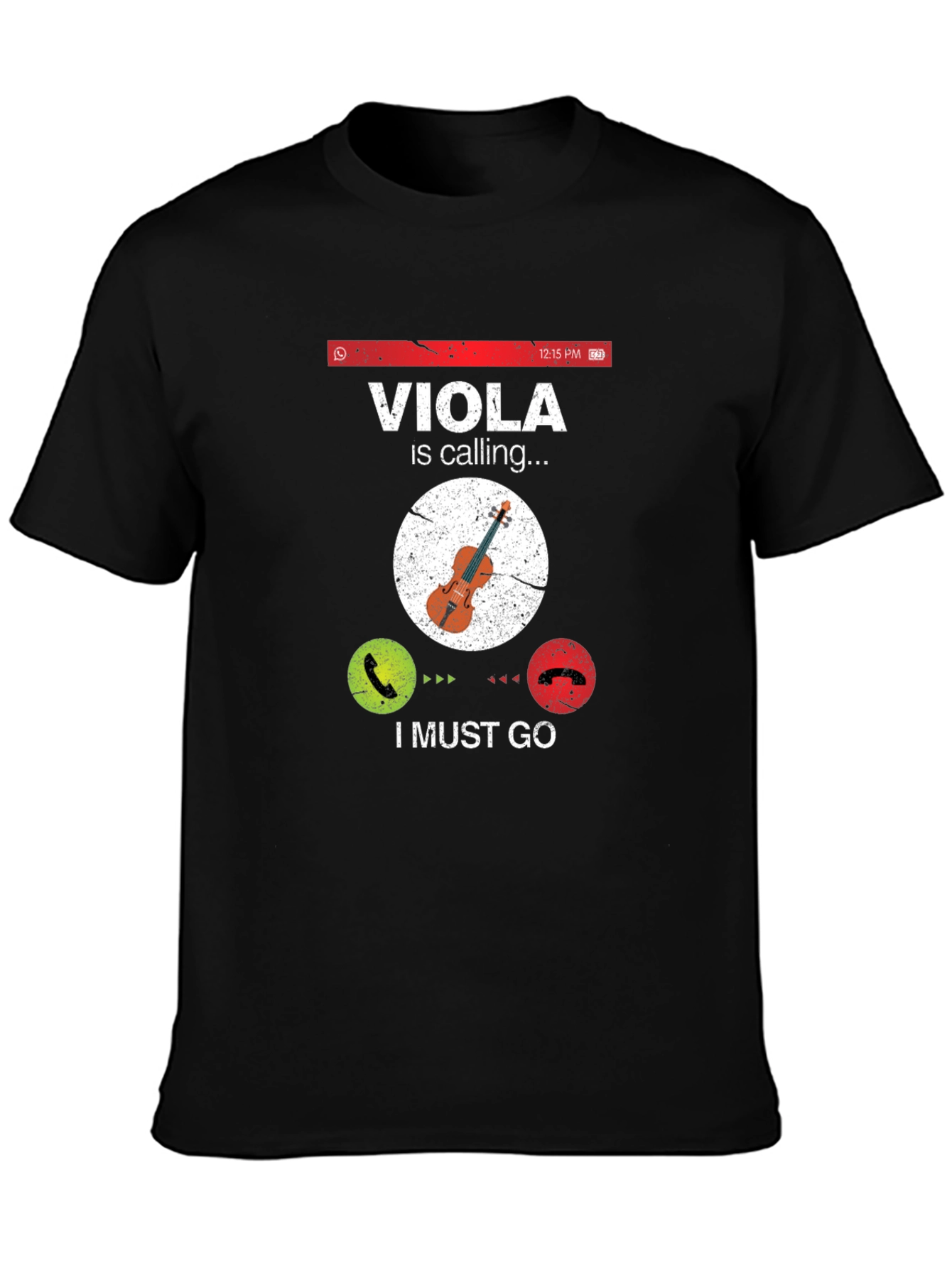 Viola Calling T-Shirt - Musician Novelty Tee
