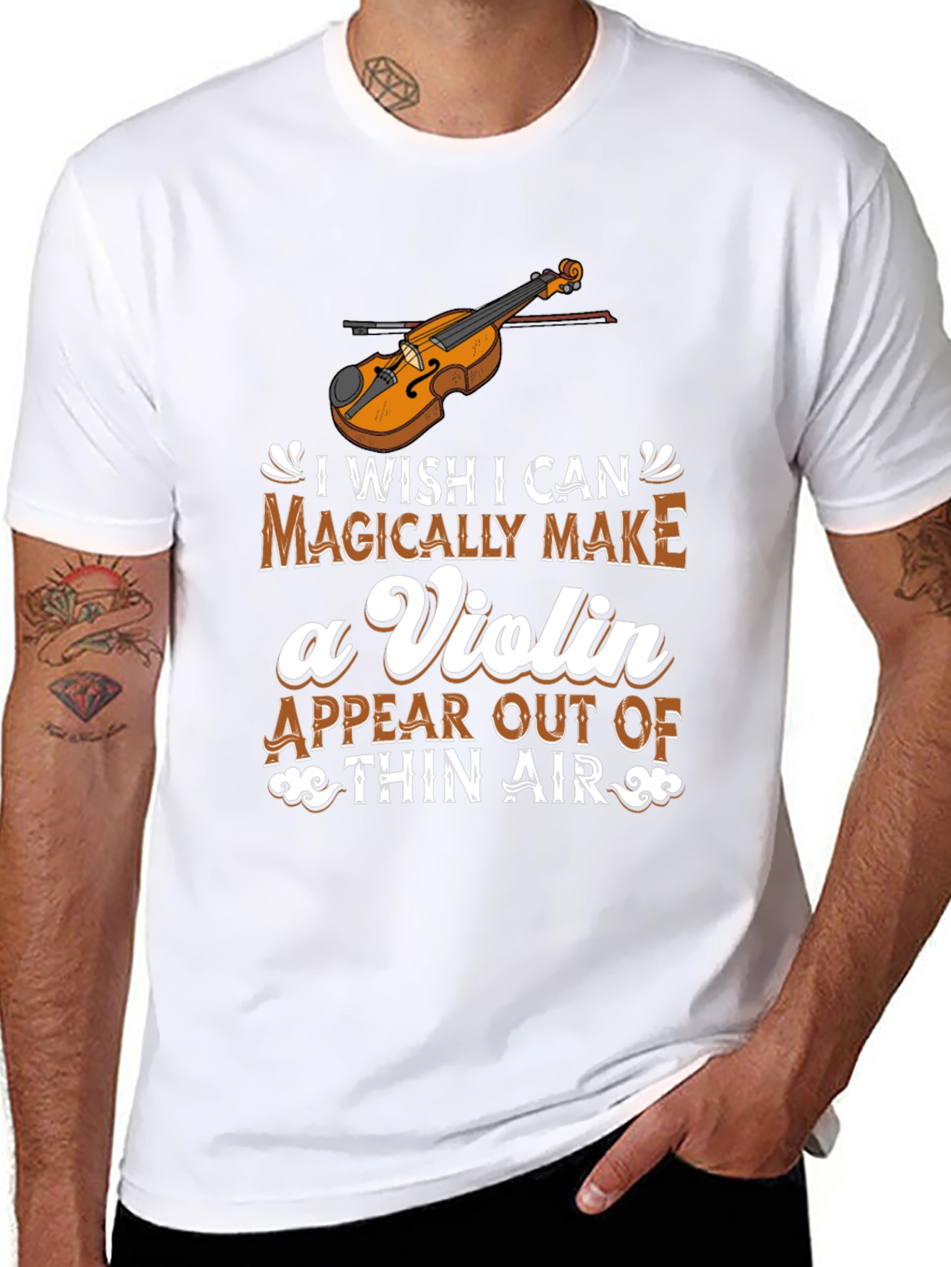 Violin Magic T-Shirt Musician Gift Idea