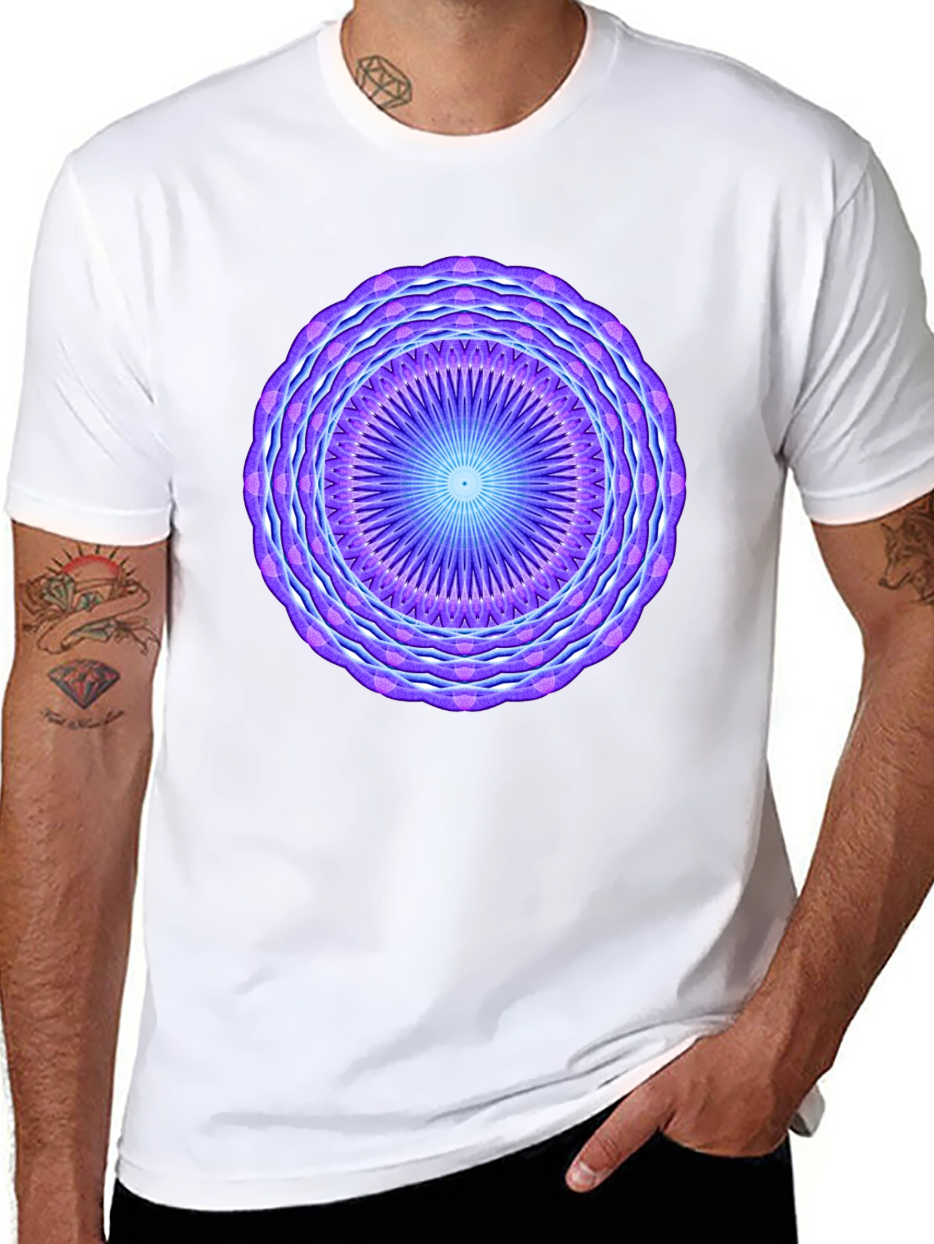 Mandala Graphic Print T-Shirt