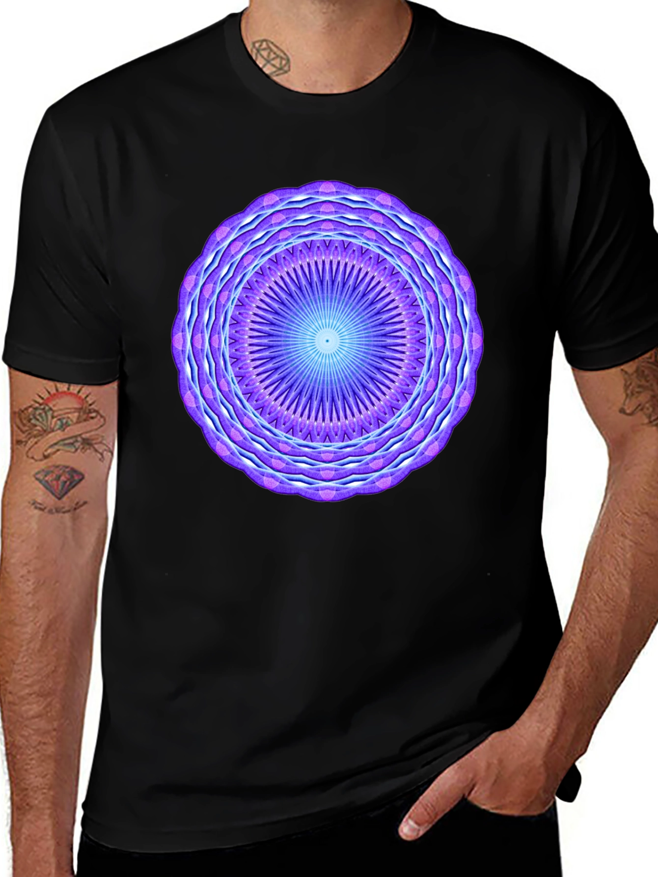 Mandala Graphic Print T-Shirt