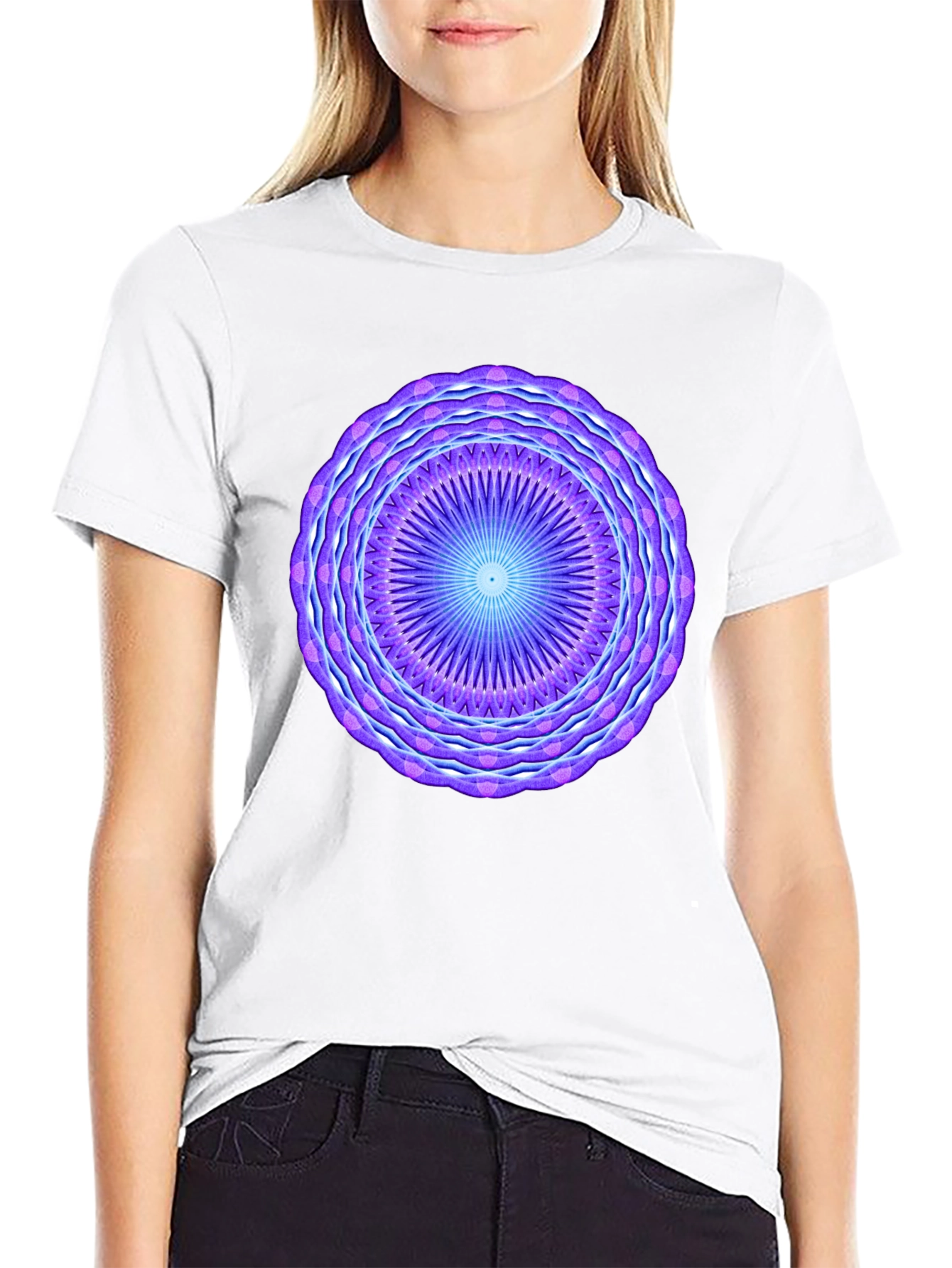Mandala Graphic Print T-Shirt