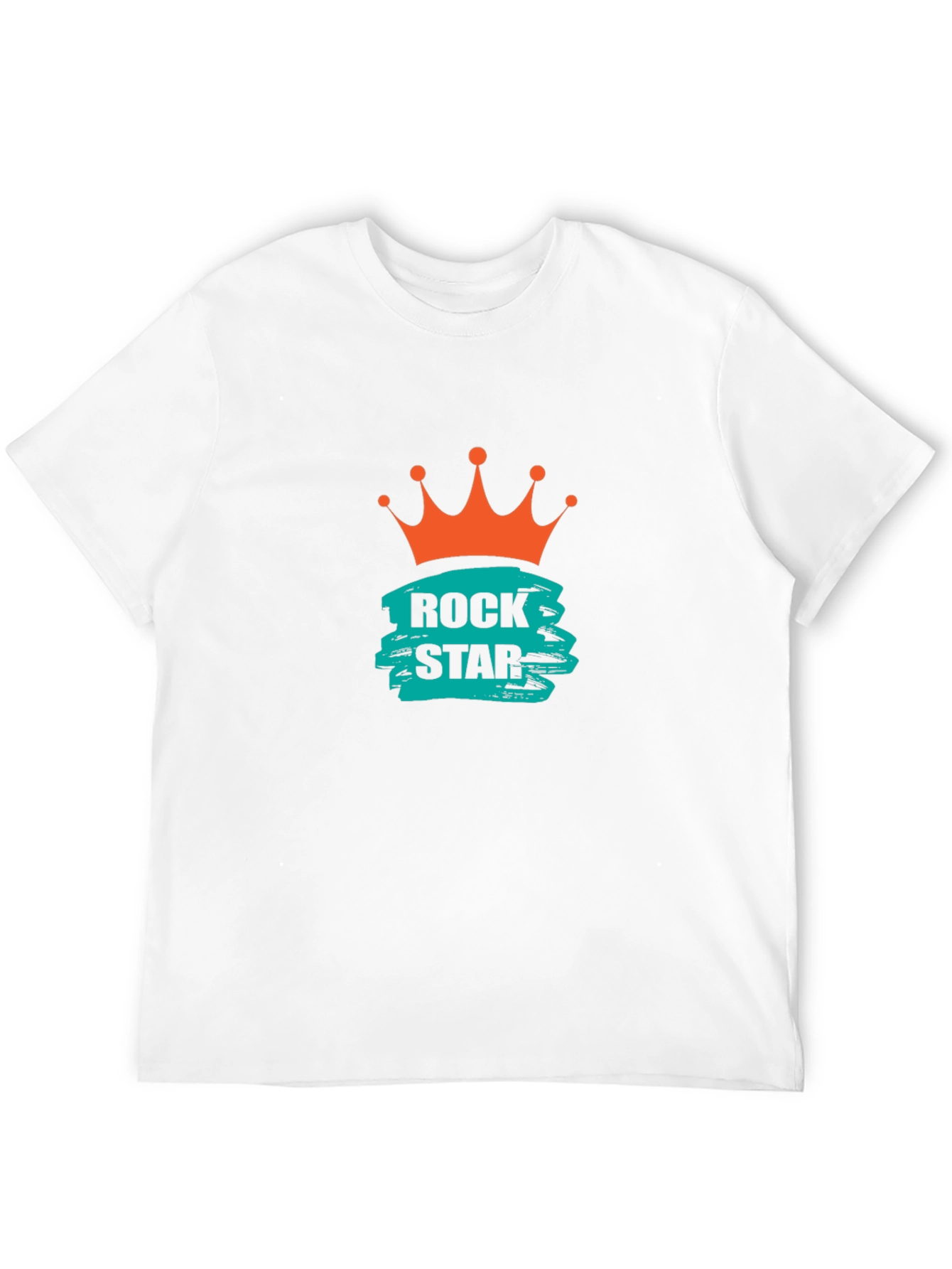 Rock Star Crown Graphic Tee - Black