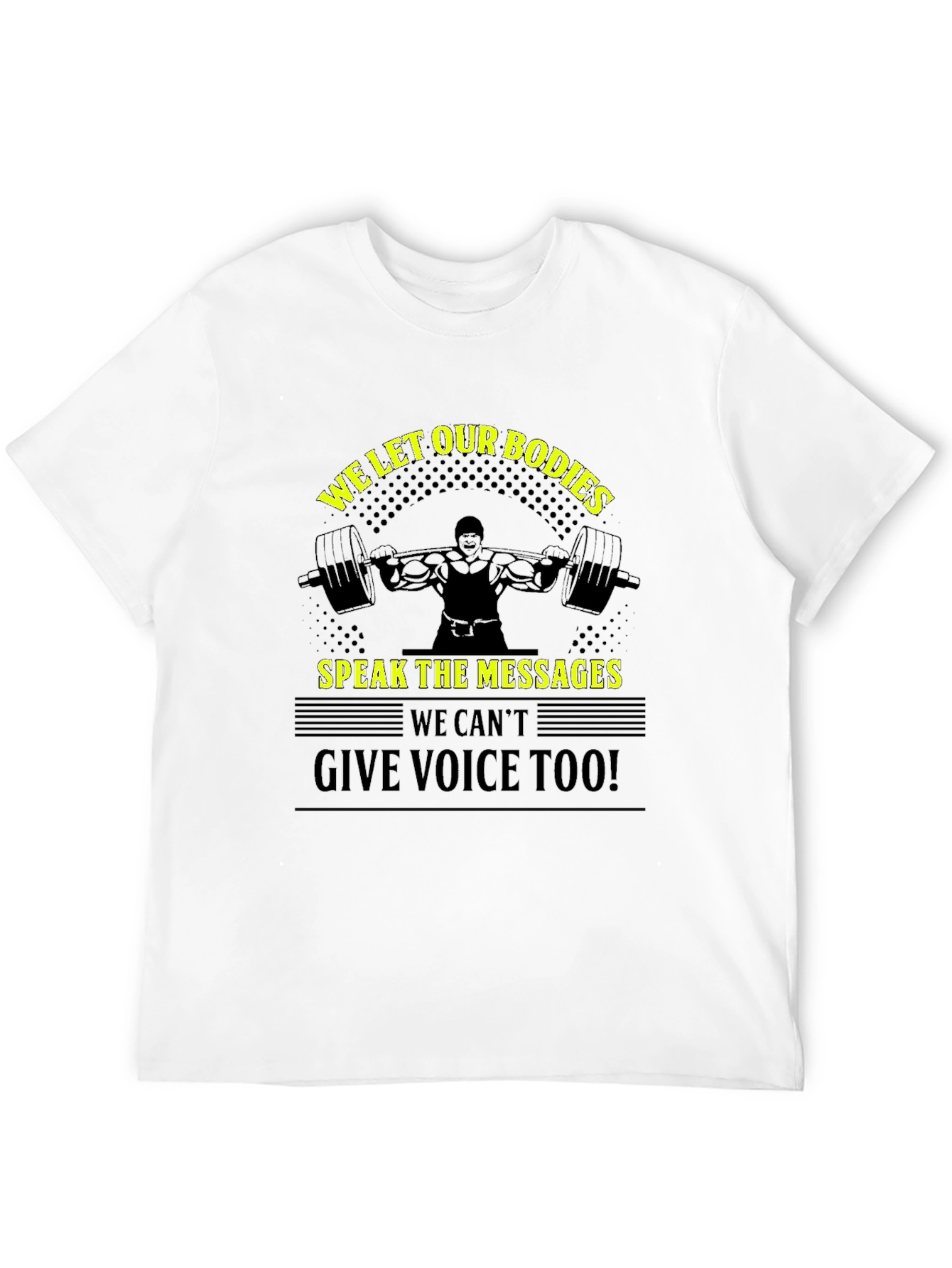 Motivational Gym Black T-Shirt