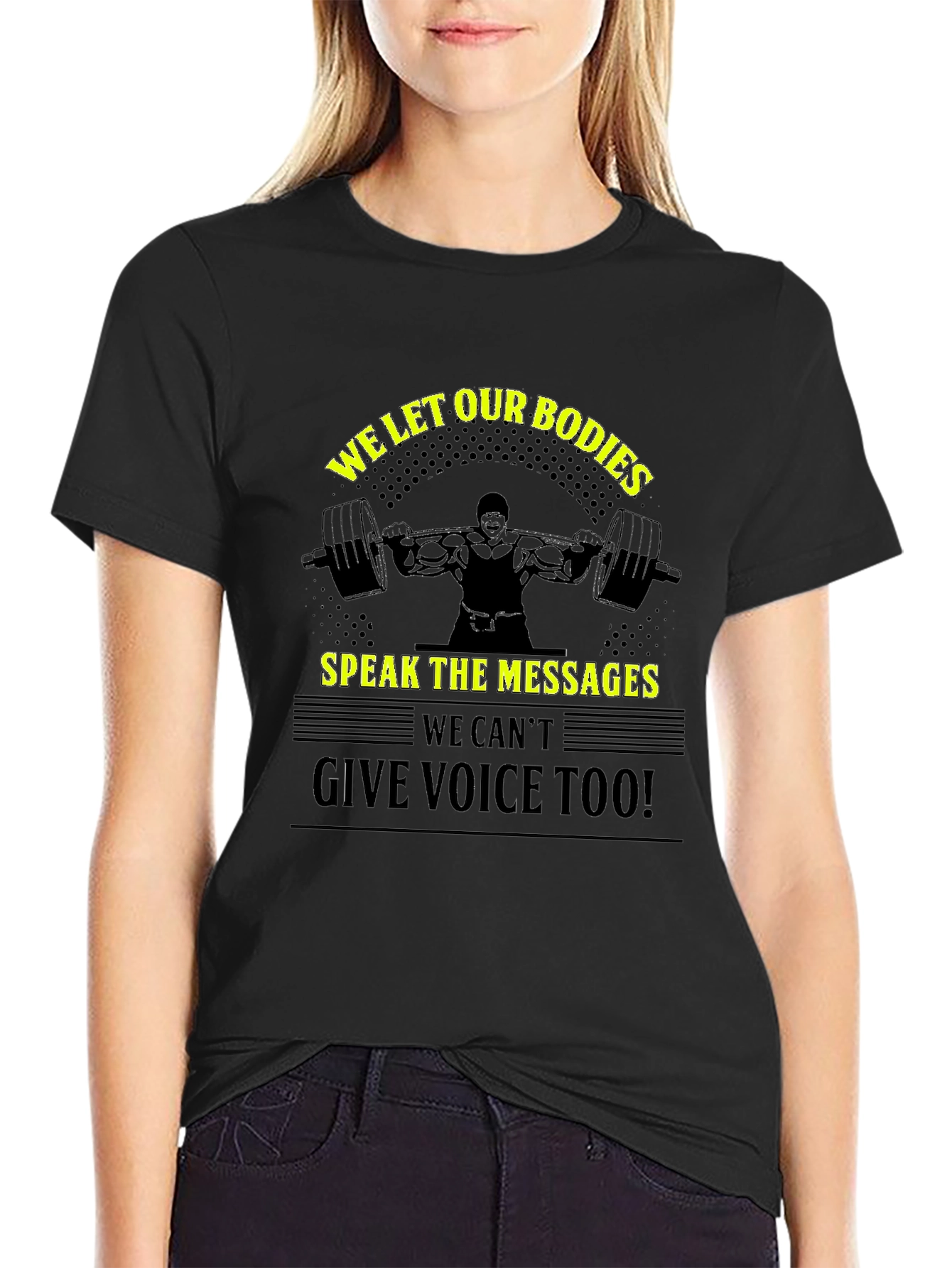 Motivational Gym Black T-Shirt