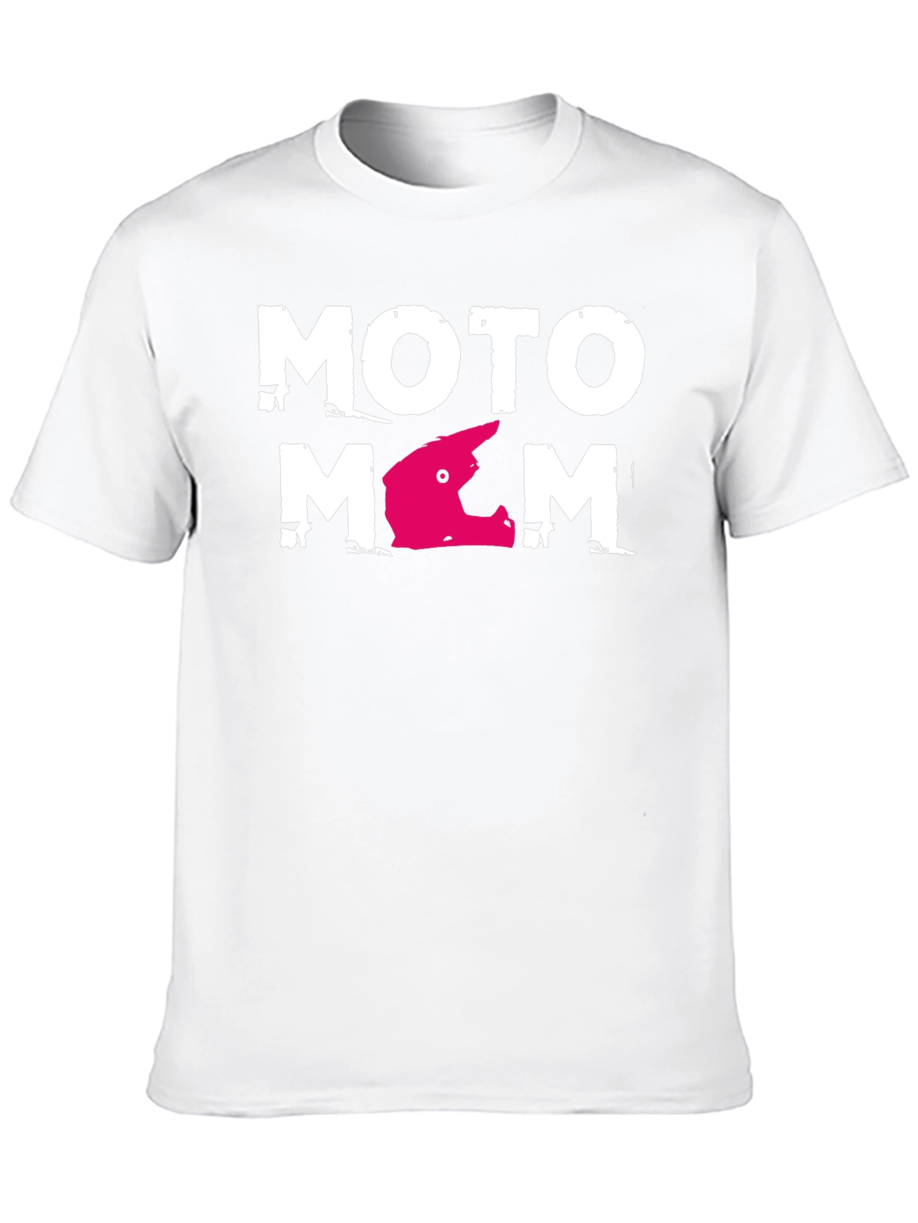 Moto Mom Graphic T-Shirt - Black Casual Tee