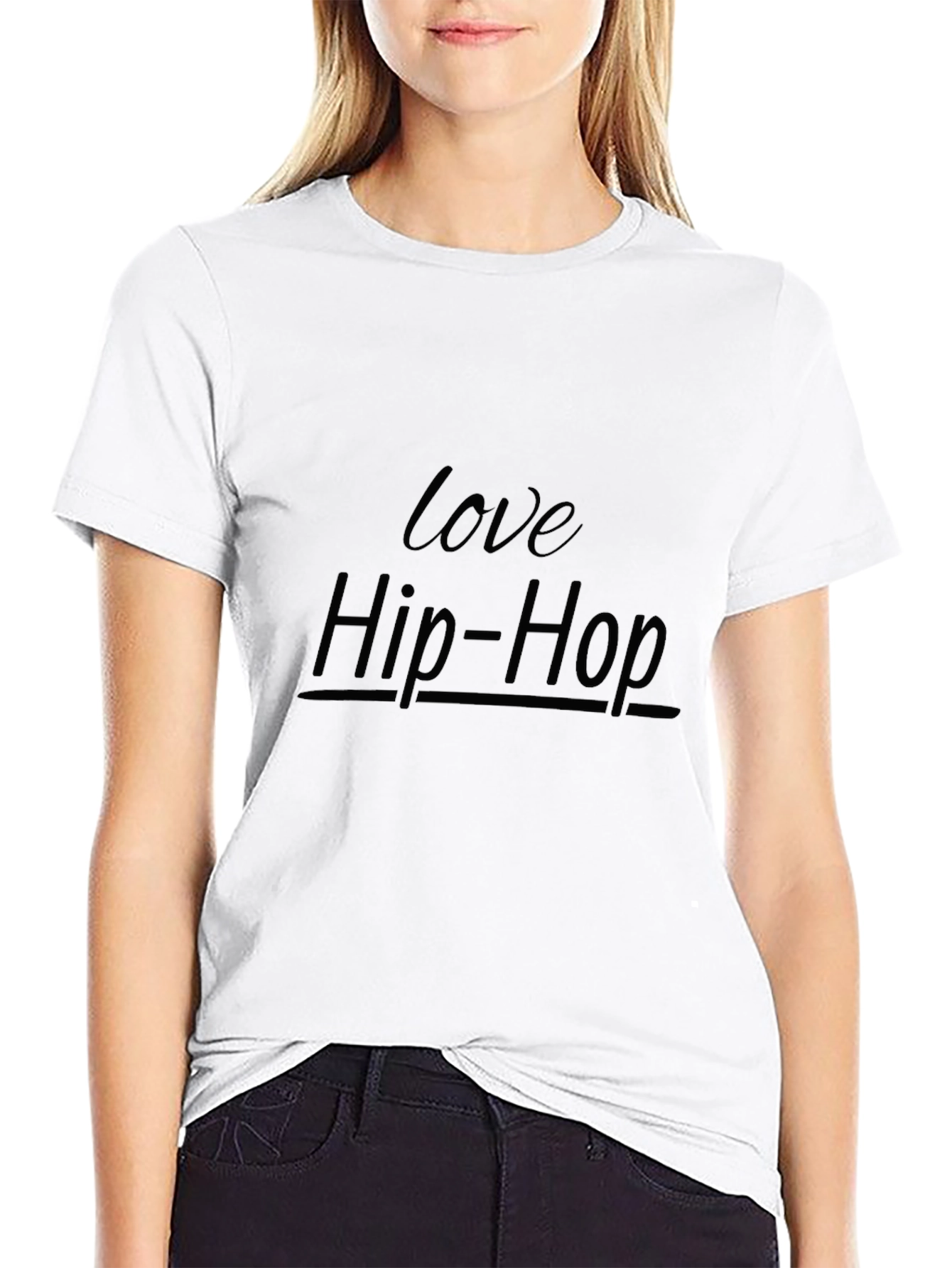 Love Hip-Hop Black T-Shirt