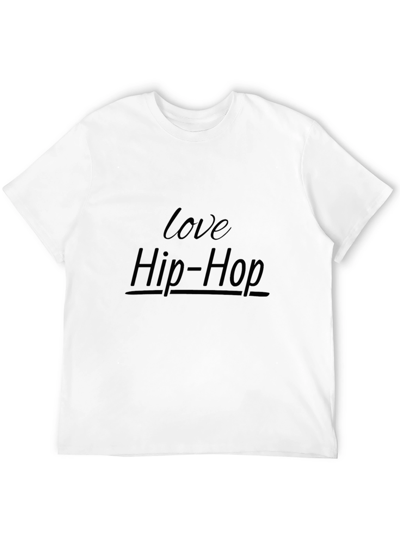 Love Hip-Hop Black T-Shirt