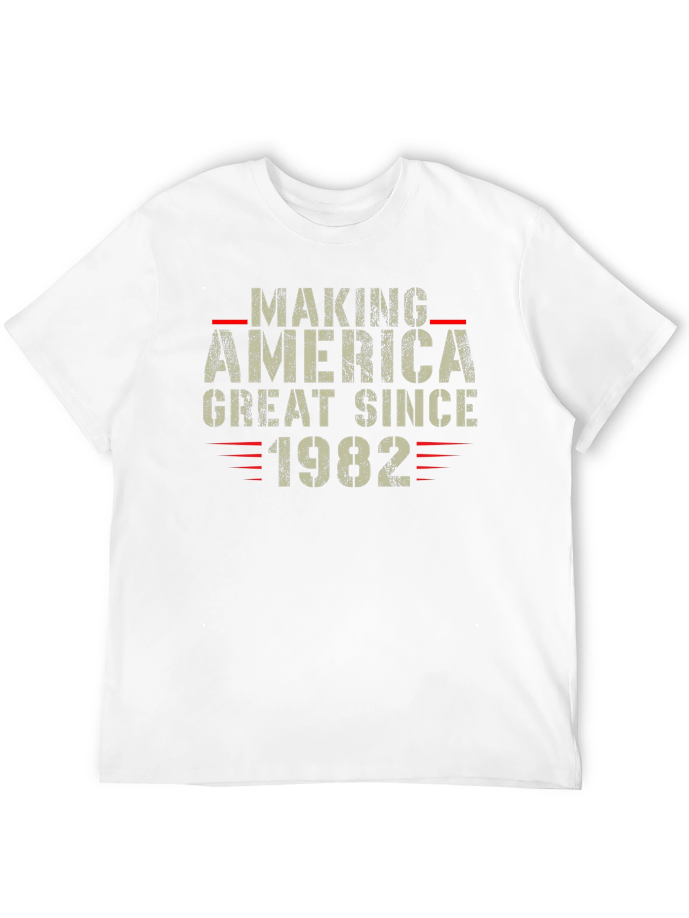 Making America Great Since 1982 Black T-Shirt