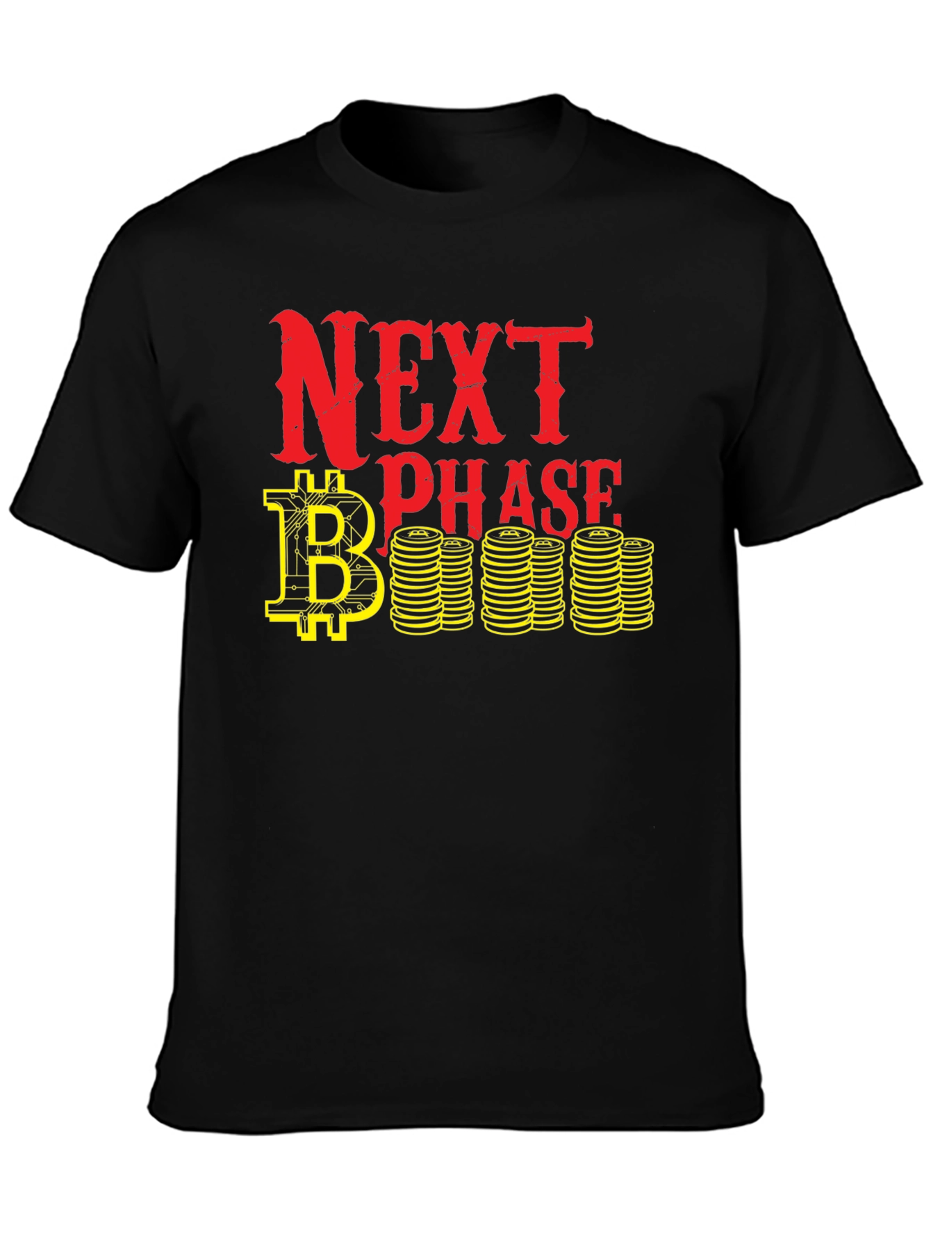 Next Phase Bitcoin Black T-Shirt