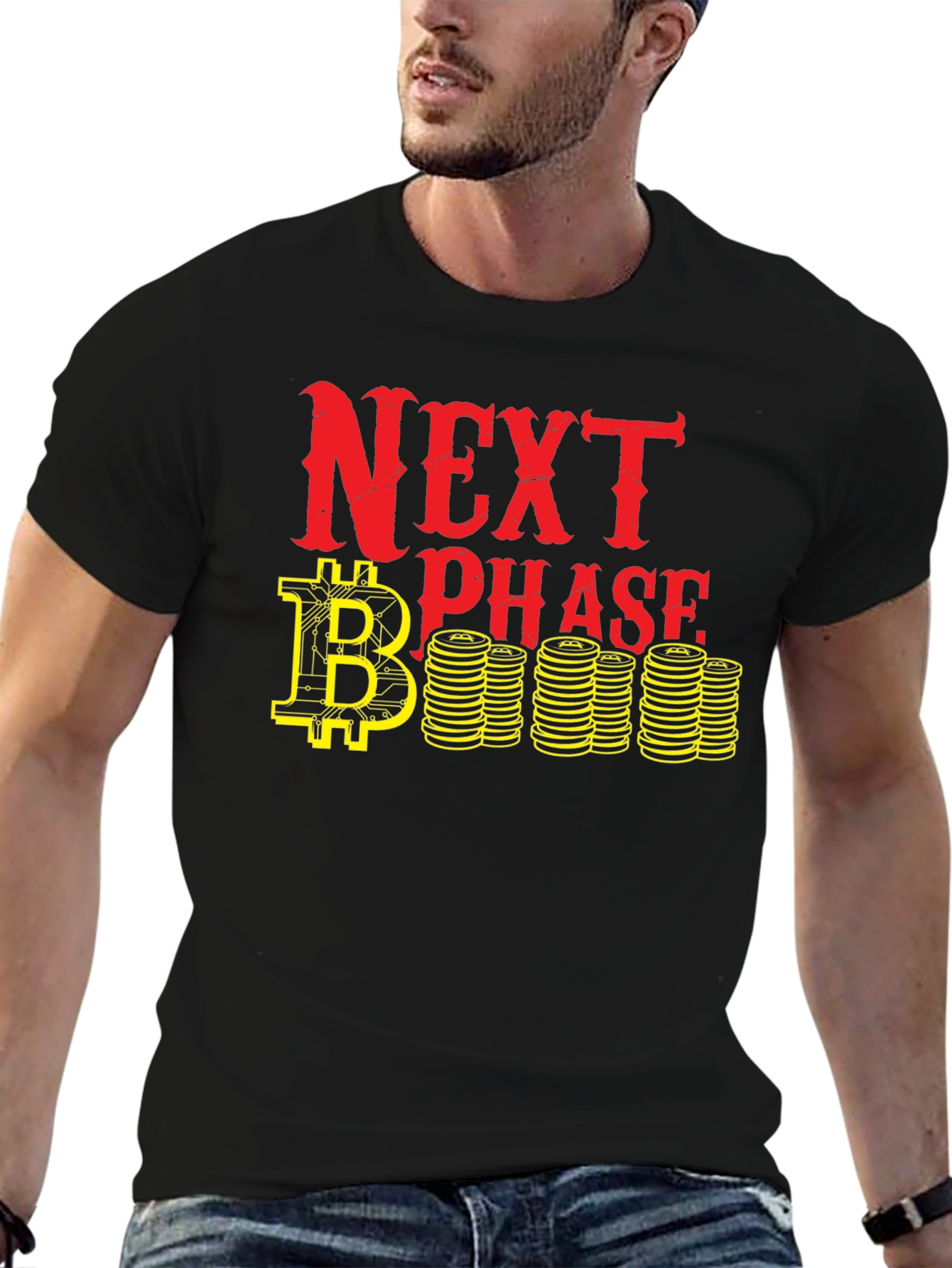 Next Phase Bitcoin Black T-Shirt