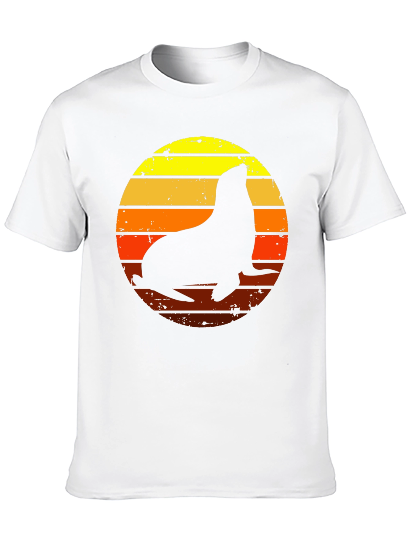 Retro Seal Silhouette T-Shirt